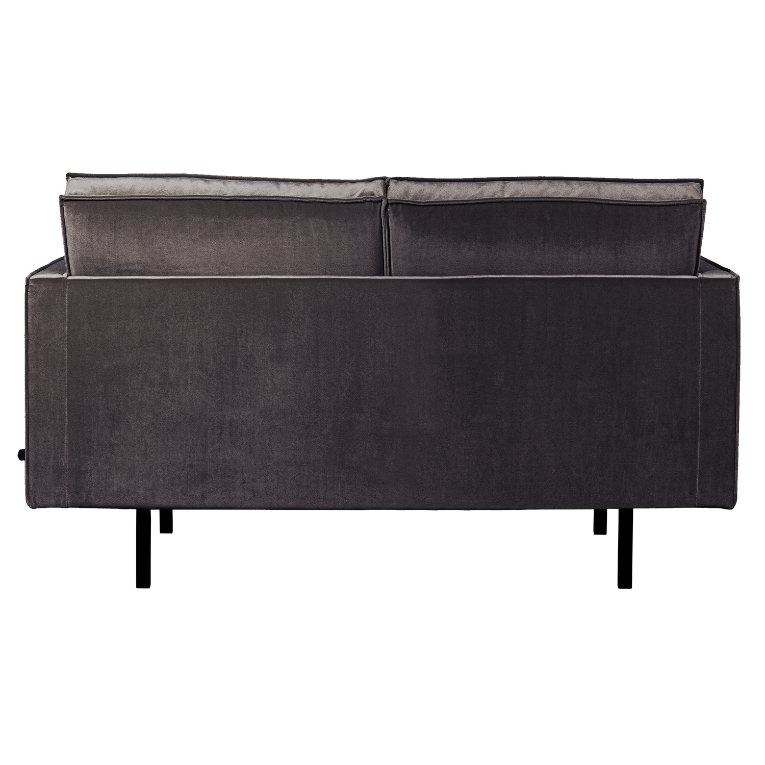 Sofa aus Samt 2-sitzig RODEO anthrazit