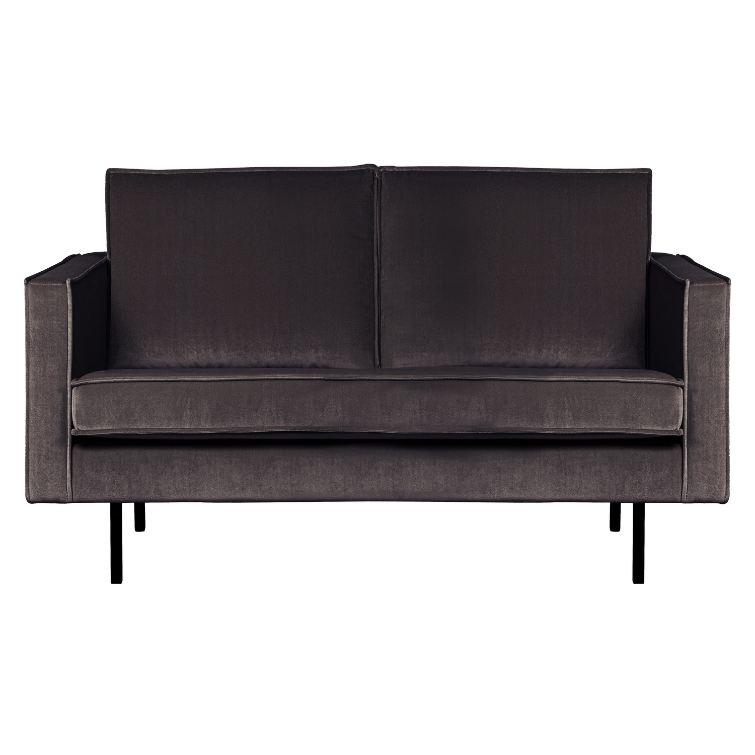 Sofa aus Samt 2-sitzig RODEO anthrazit