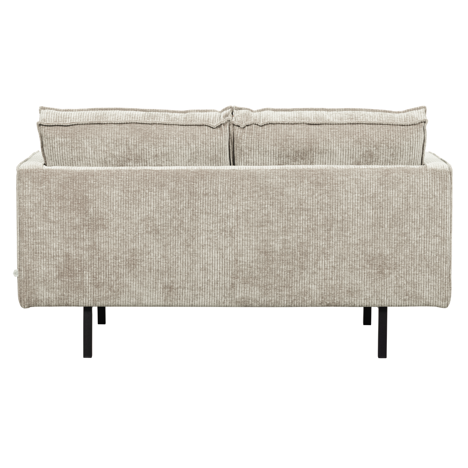 Sofa 2-sitzig RODEO sandfarbener Cord