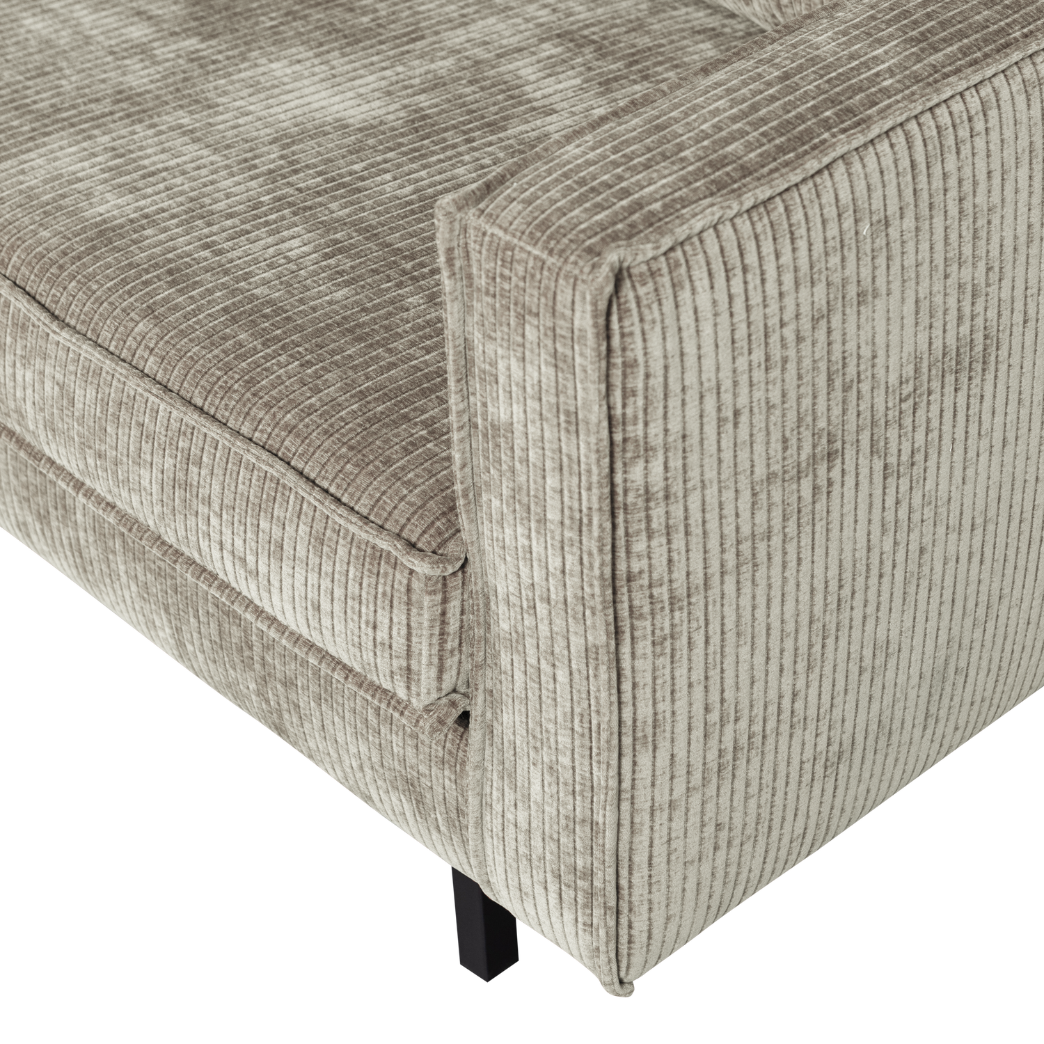Sofa 2-sitzig RODEO sandfarbener Cord