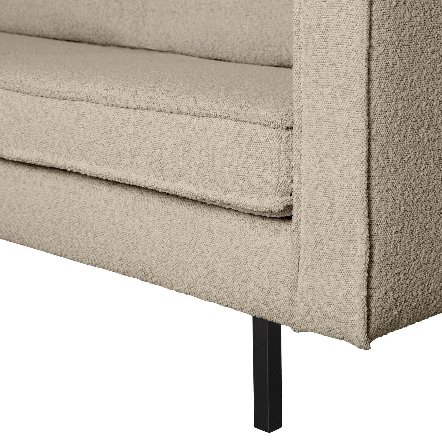 Sofa 2-sitzig RODEO beige Bouclé