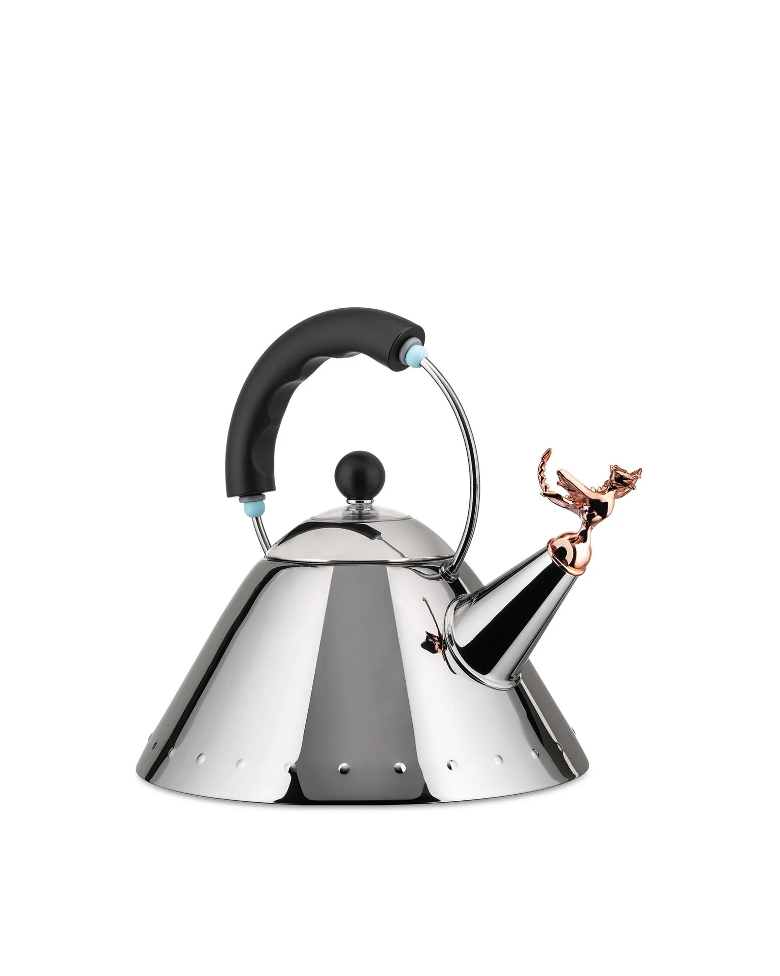 Tea Rex silver -black induction kettle with black