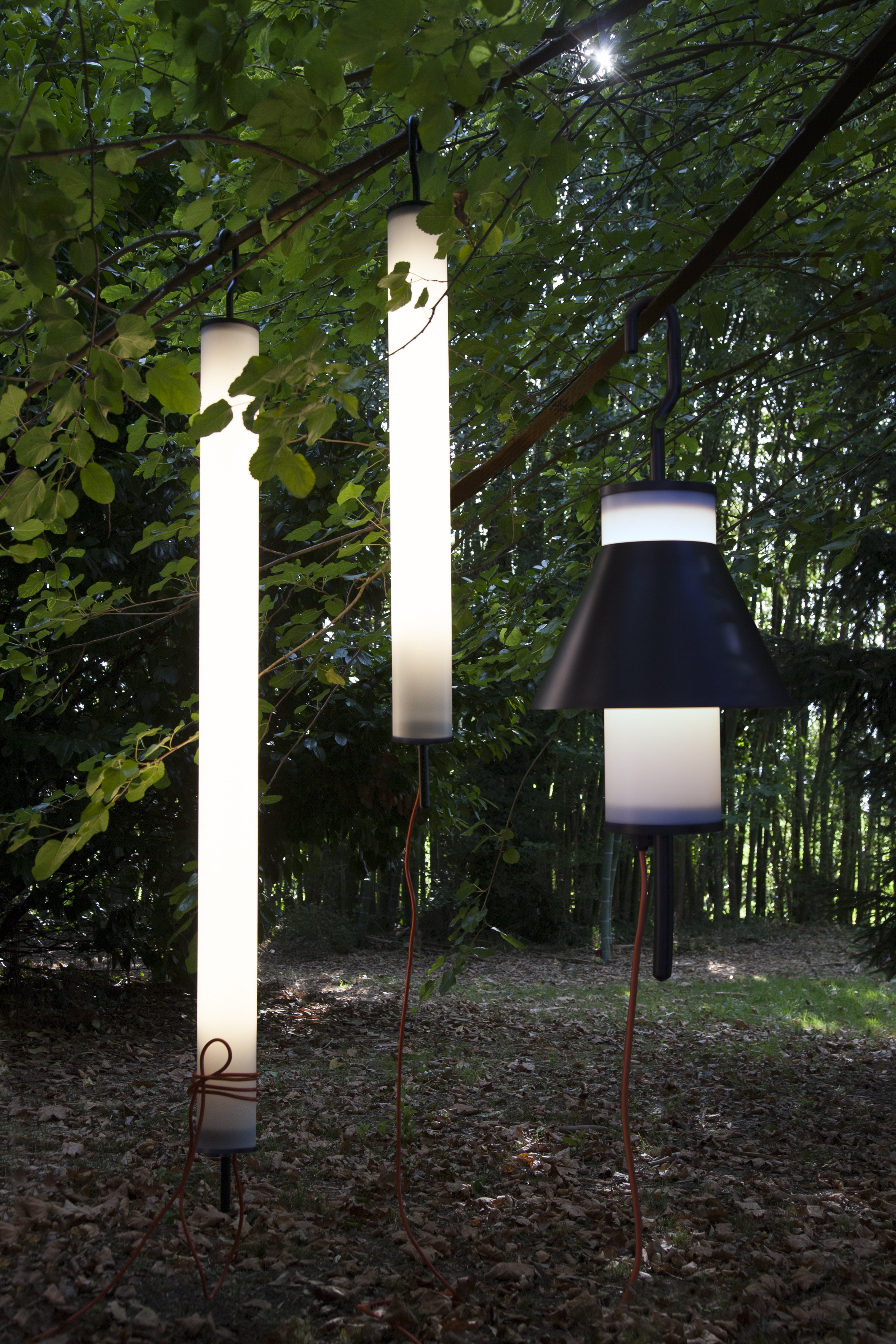 Lampa wisząca zewnętrzna PISTILLO biały