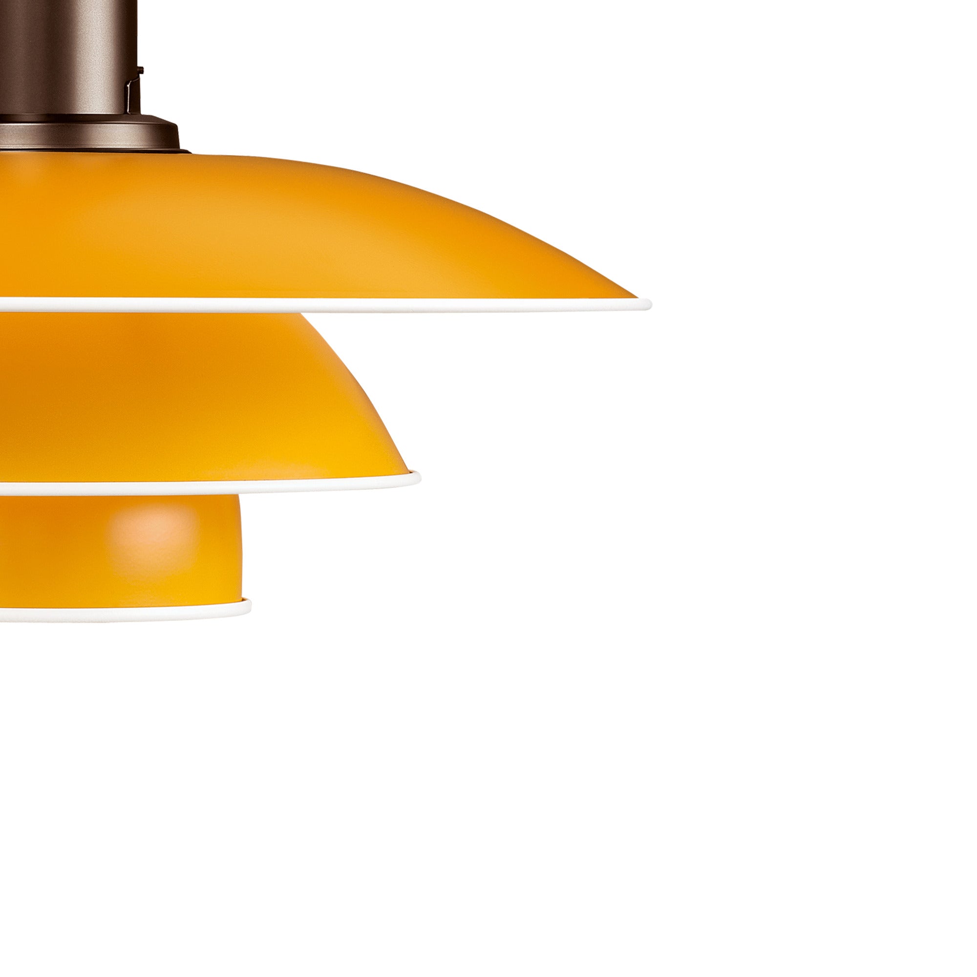 PH 3½-3 Yellow Pendant Lamp
