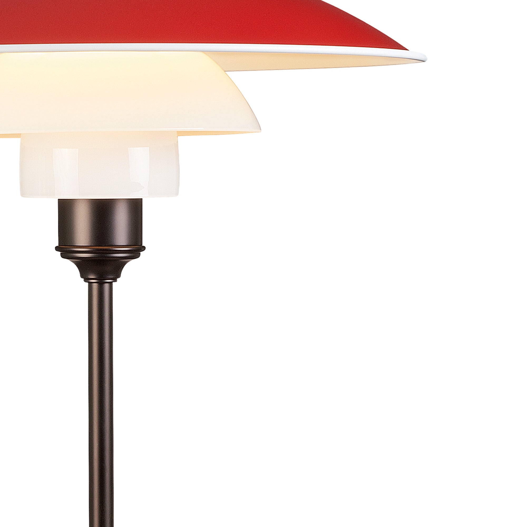 Tischlampe PH 3½-2½ rot