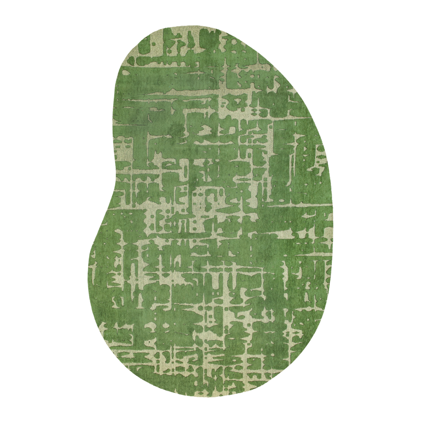 Ovaler Teppich BAOBAB PERRIER'S grün