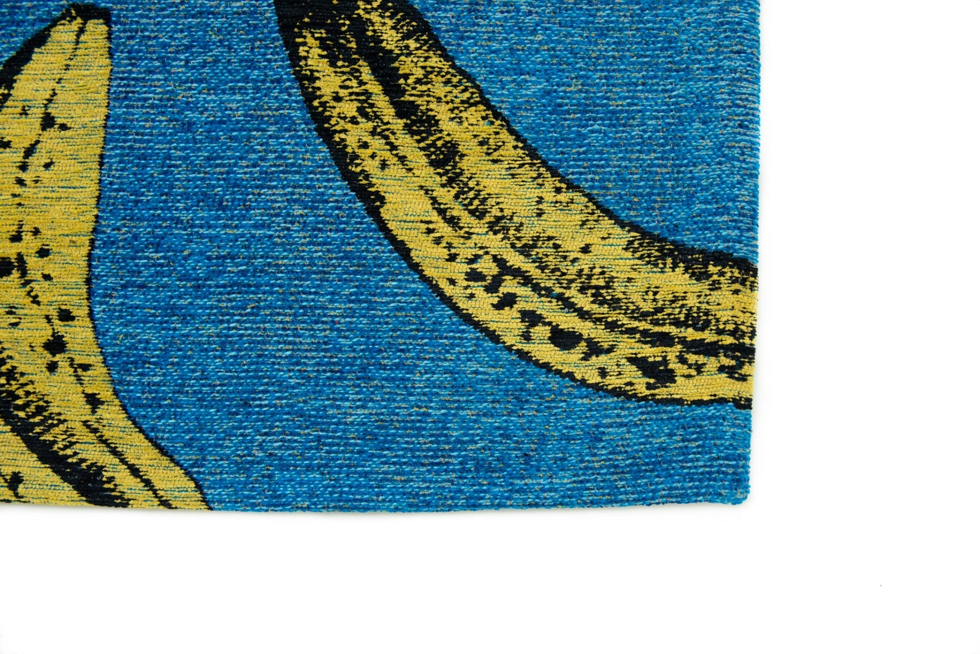 Banana California blue rug blue