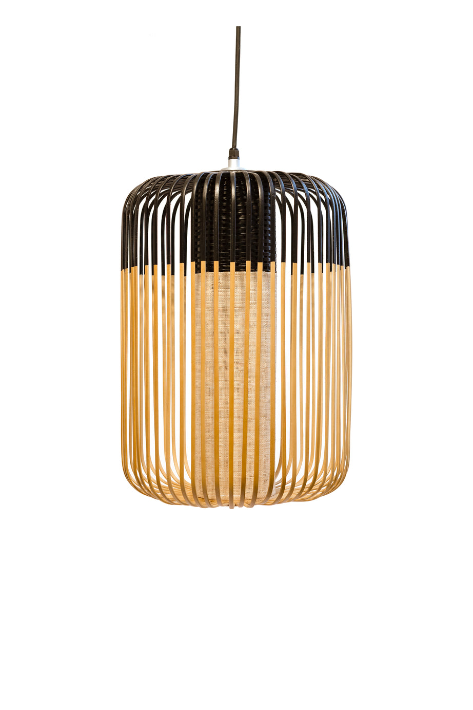 BAMBOO Black hanging lamp