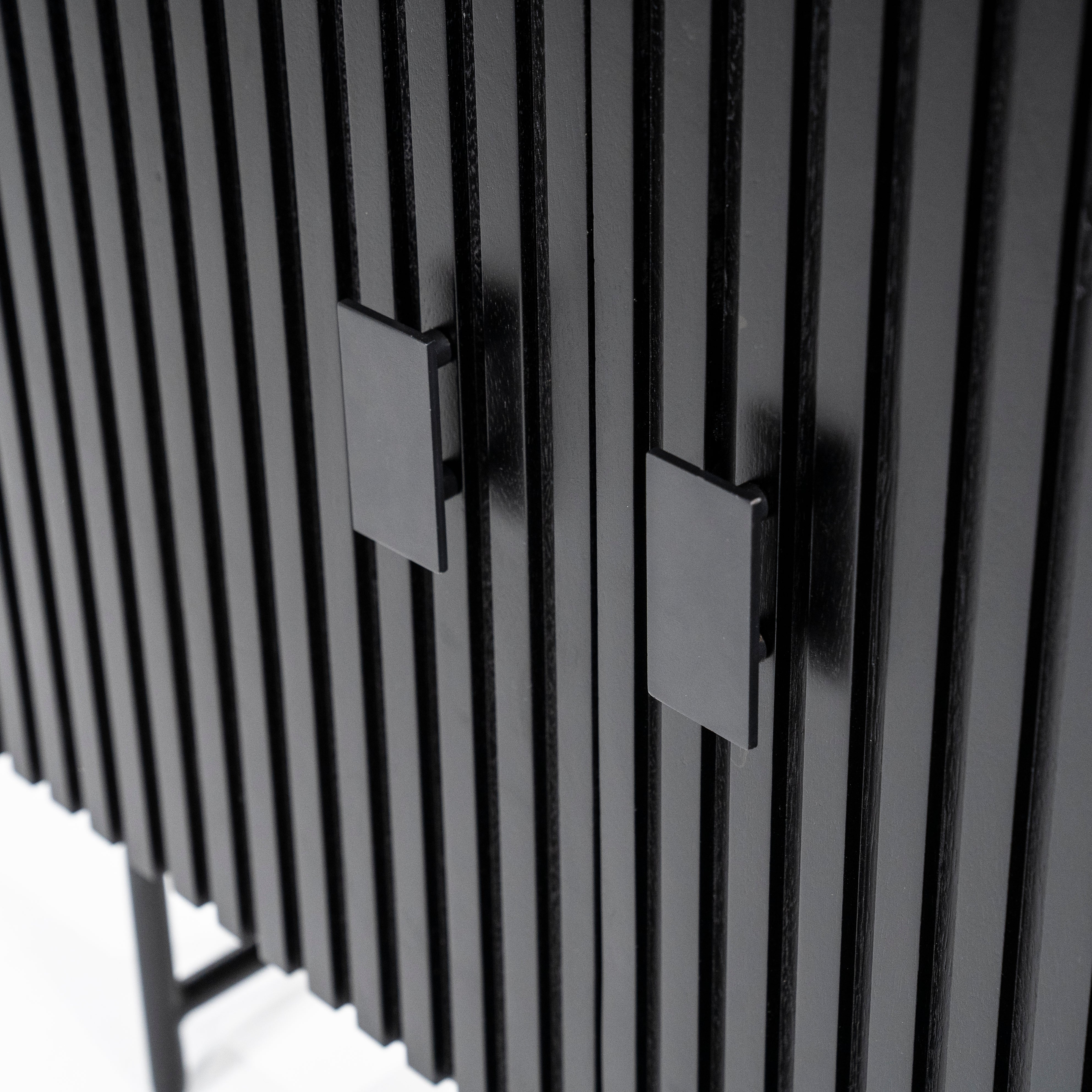 REMI Shelf black mango wood