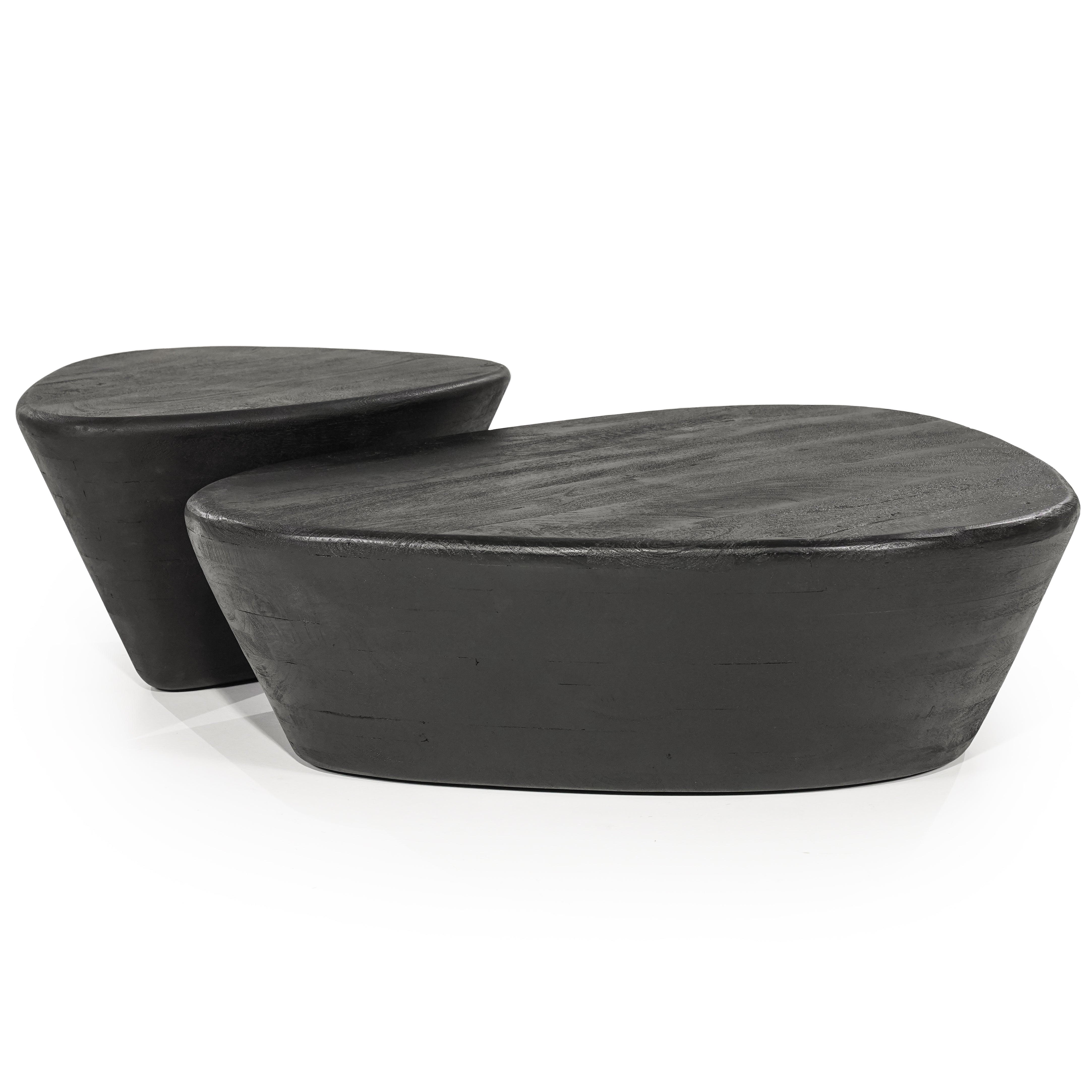 MILA Coffee Table Black Mango Wood