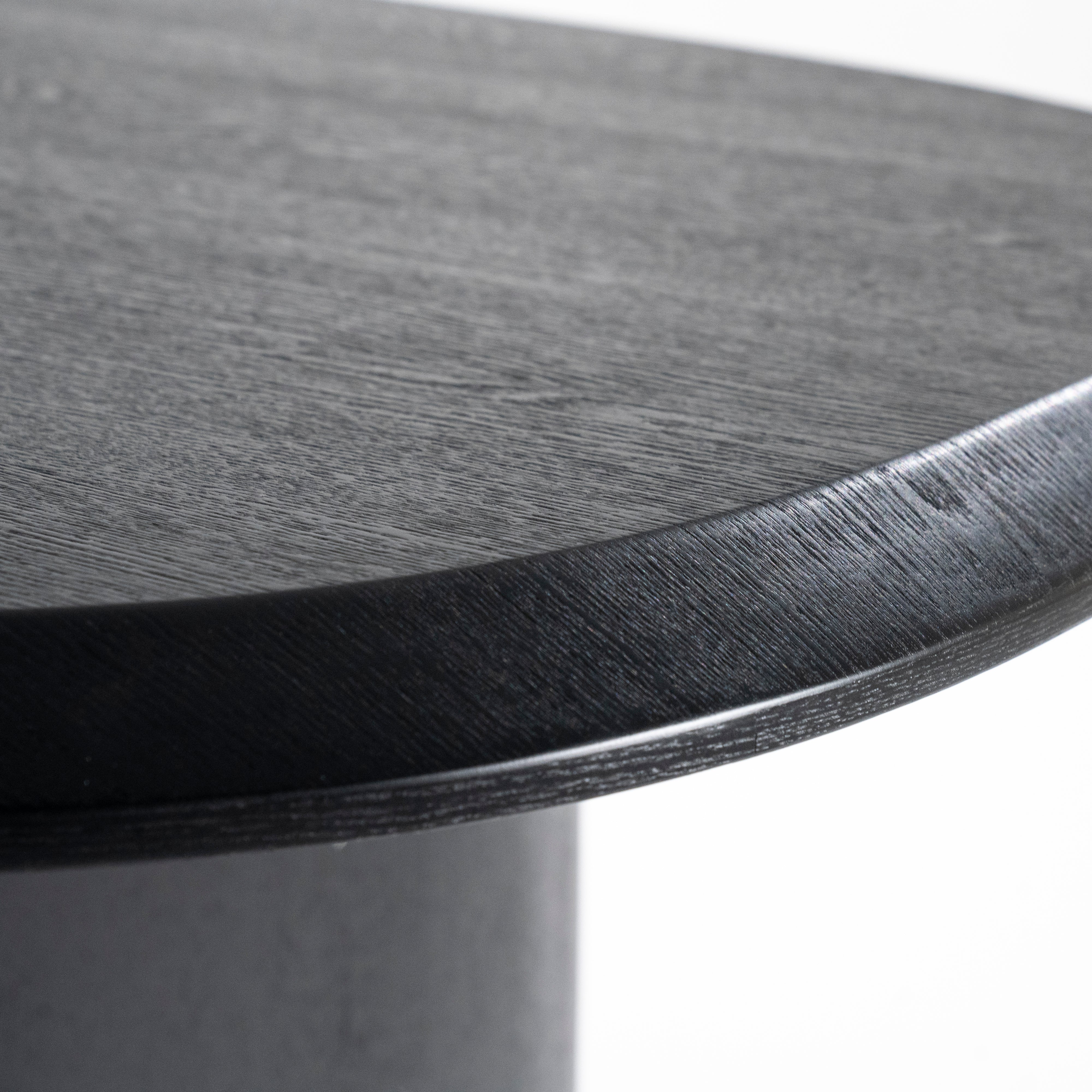 Tisch WALTER schwarz Eichenfurnier