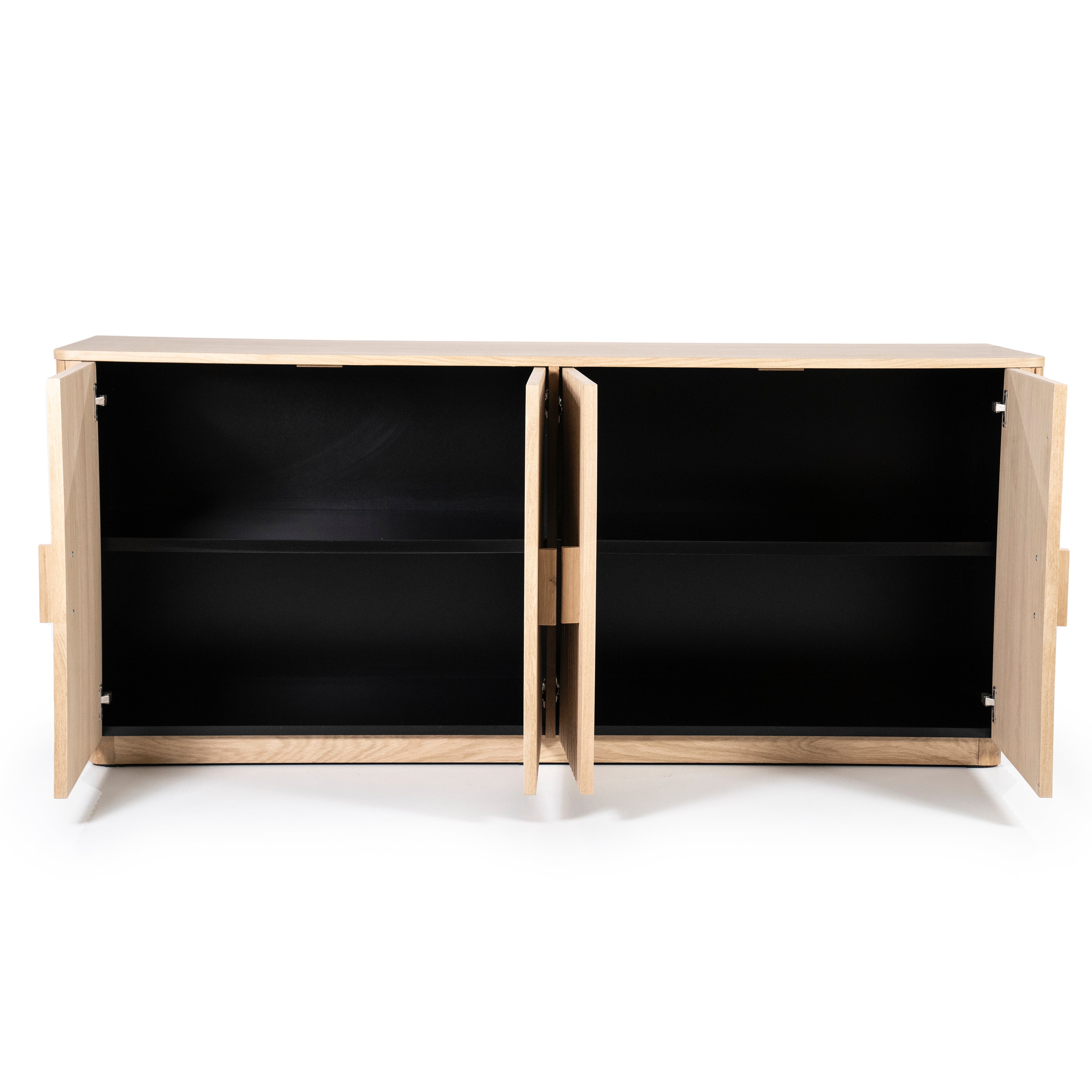 ROSENBORG oak wood chest of drawers