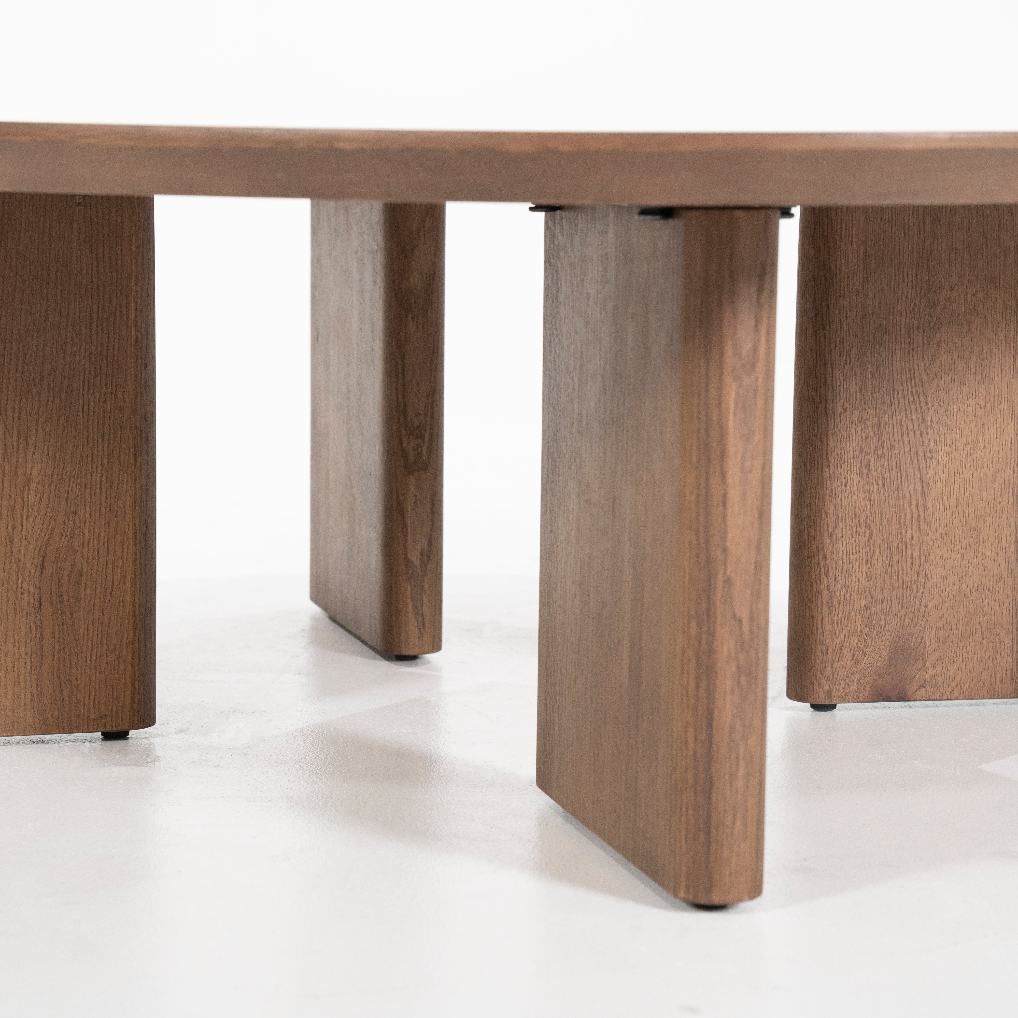 Coffee table STEF dark oak wood