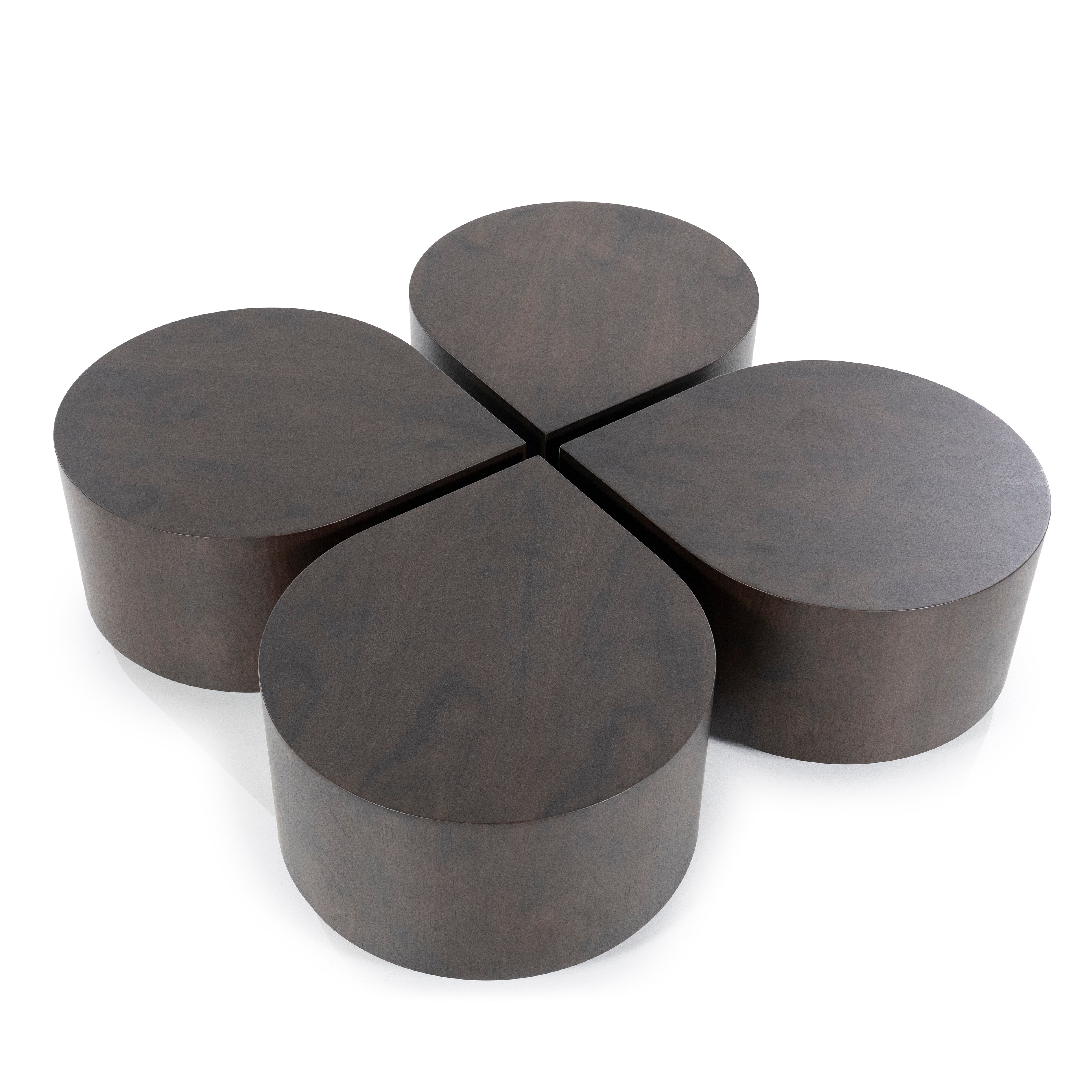 JULES Dark Walnut Veneer Coffee Table