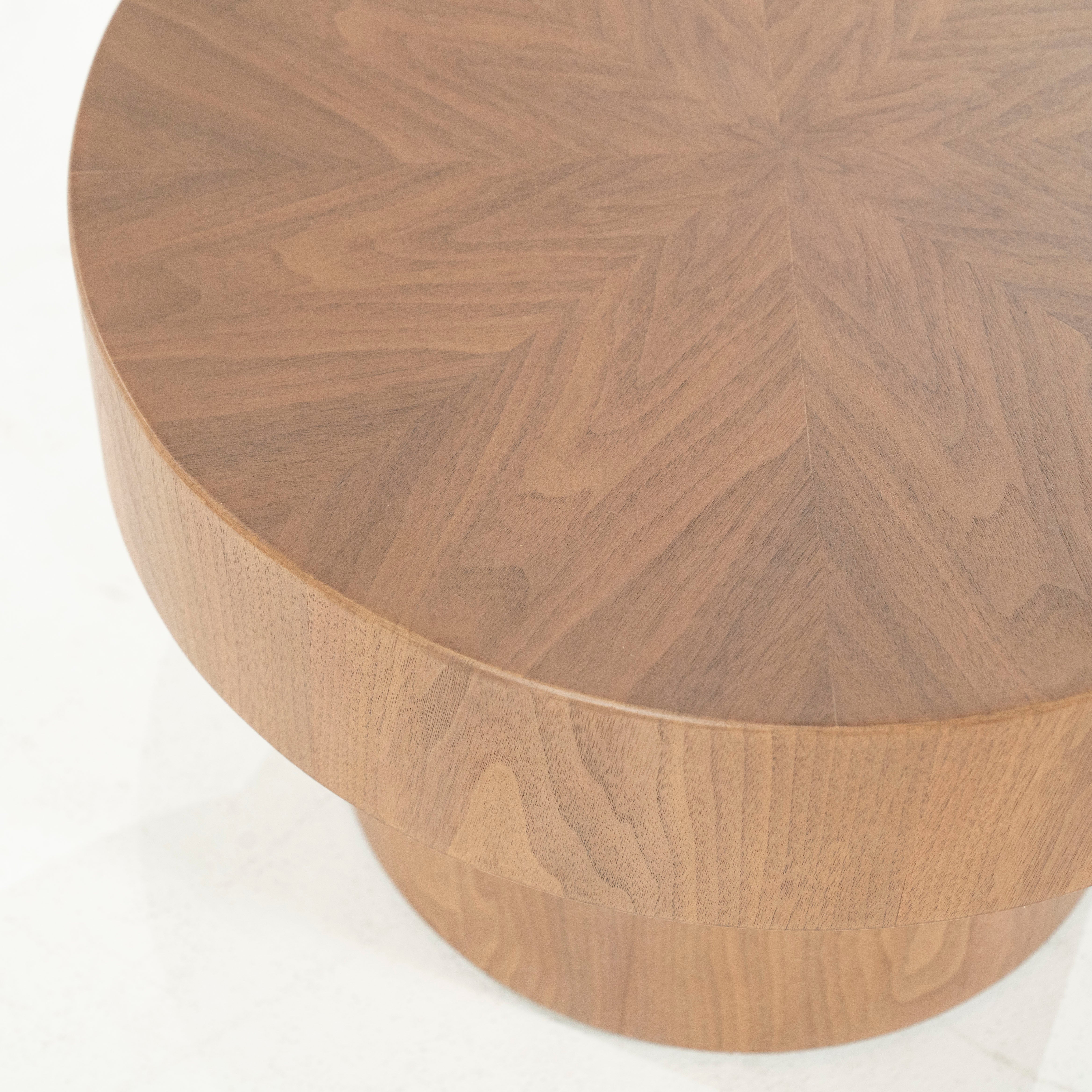 BOBBIE Side Table Walnut Veneer