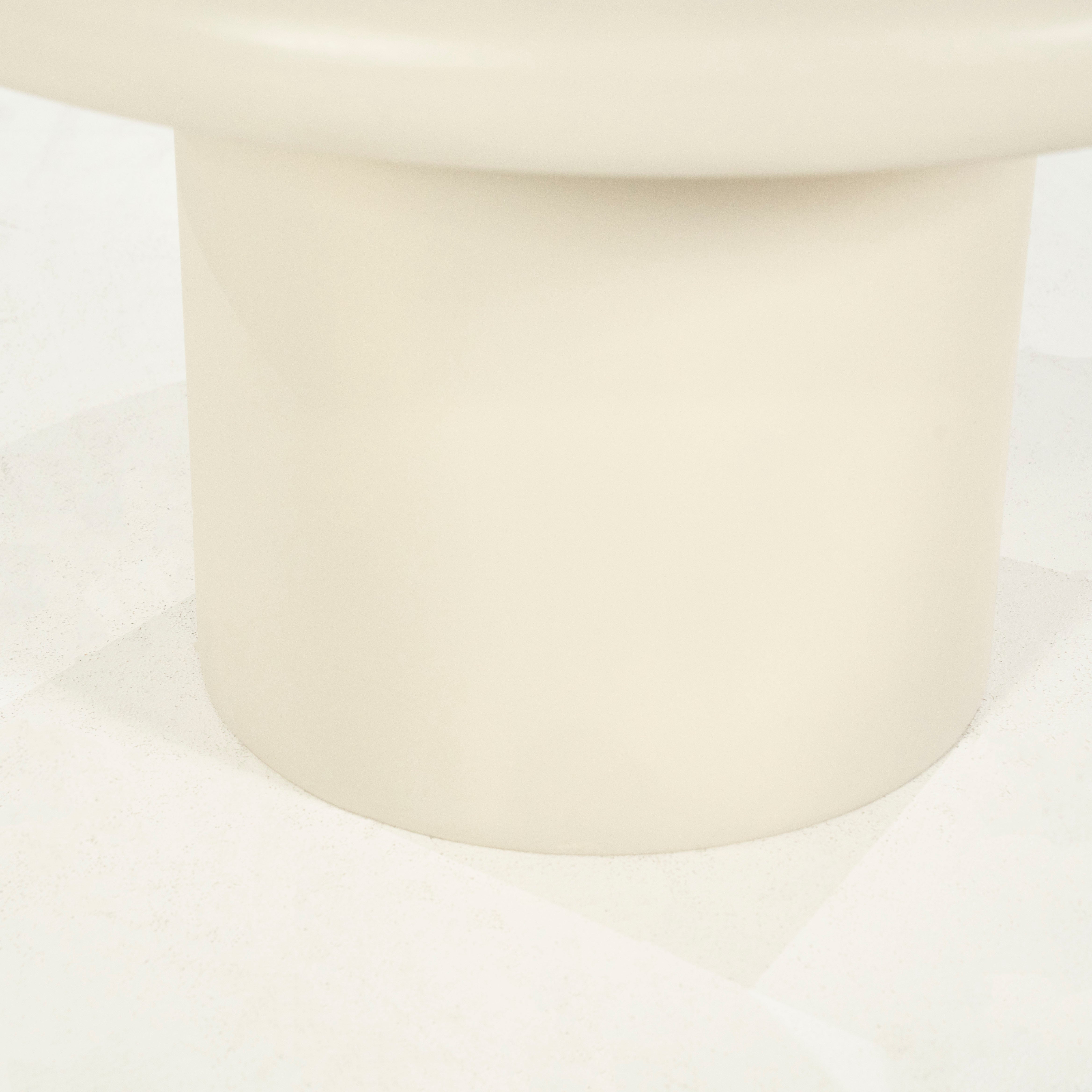 Stolik boczny JADE kremowy