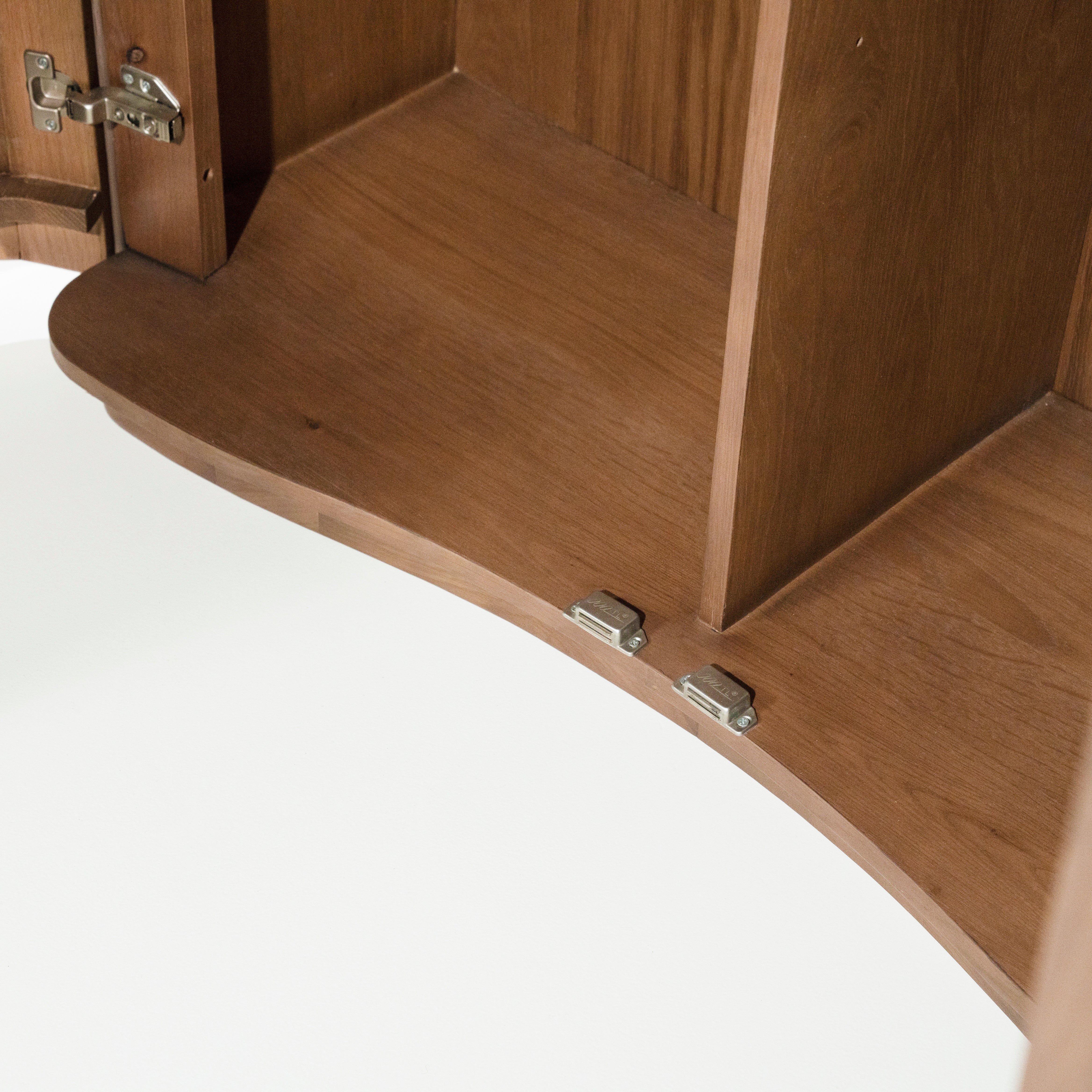 Josh-Schrank aus dunklem Eichenholz