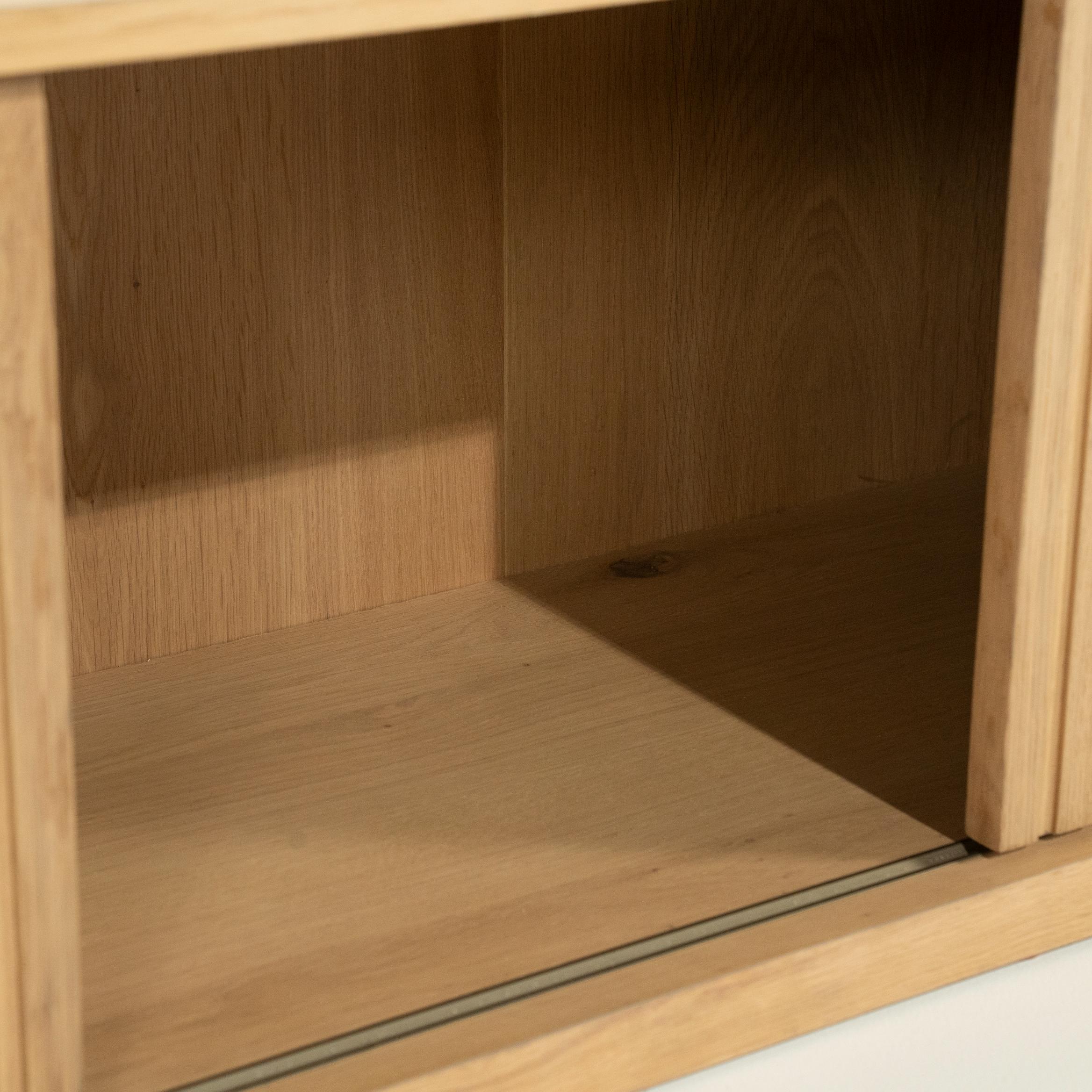 MILO RTV Cabinet Oak Wood