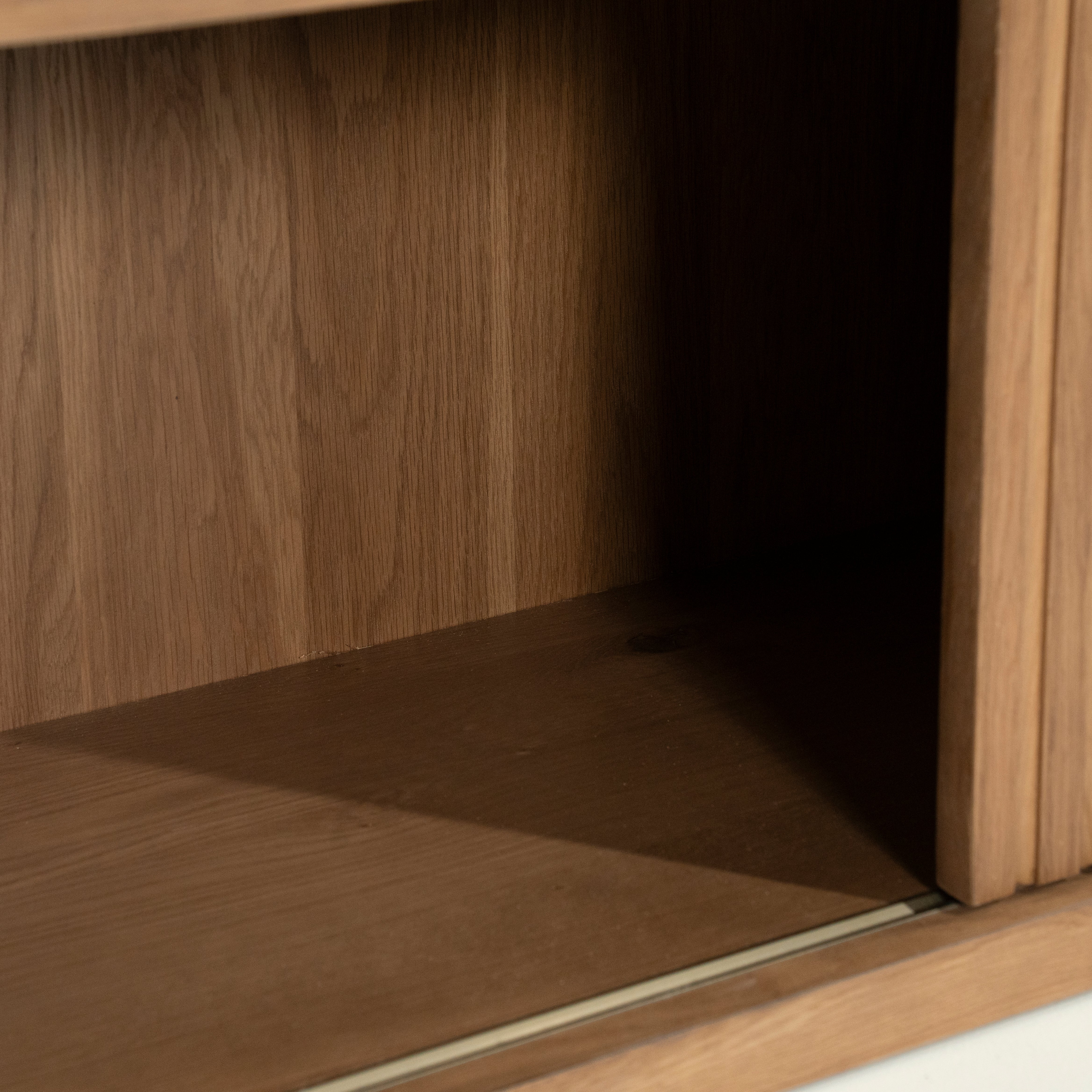 MILO TV cabinet dark oak wood