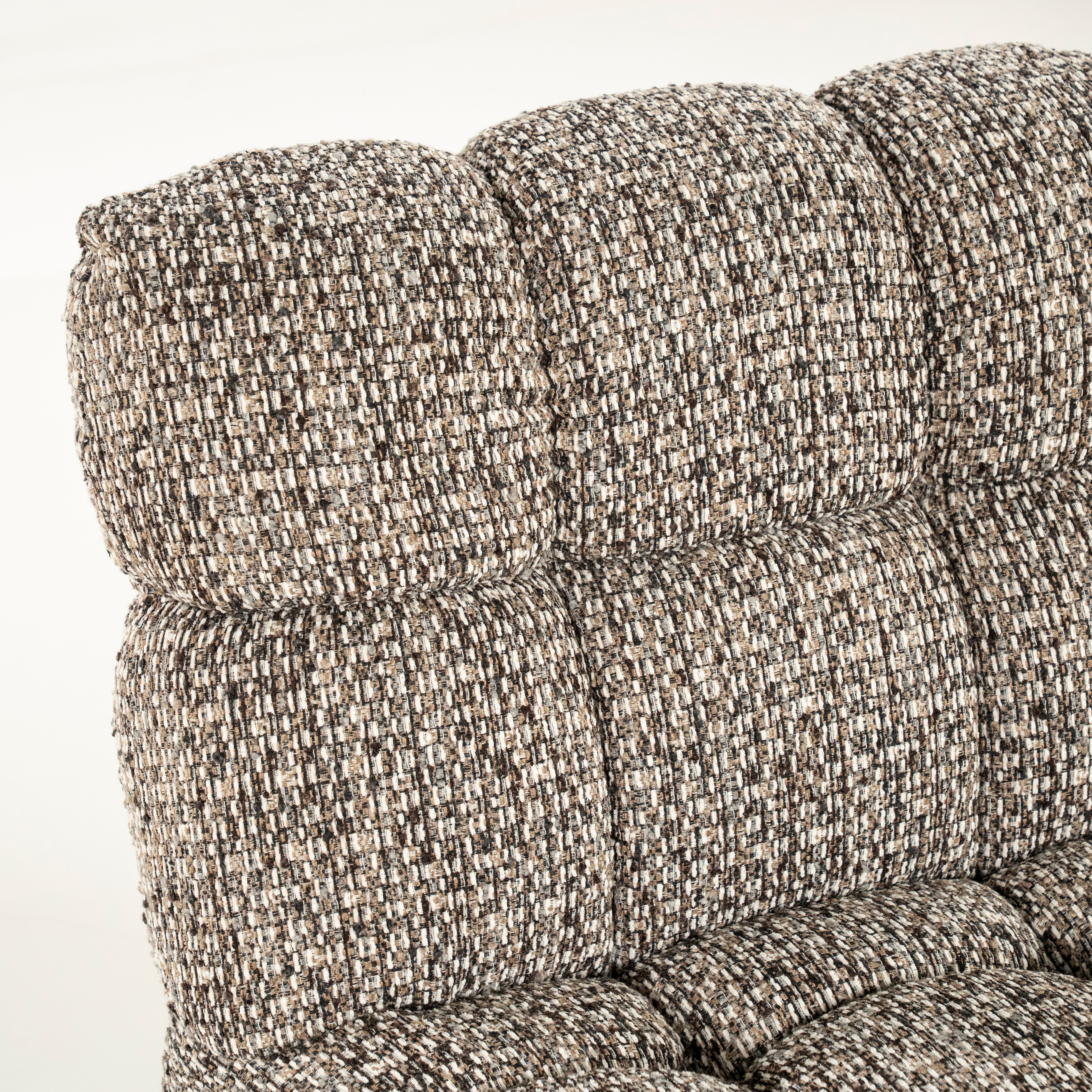 FENNA Armchair Gray-Brown Melange