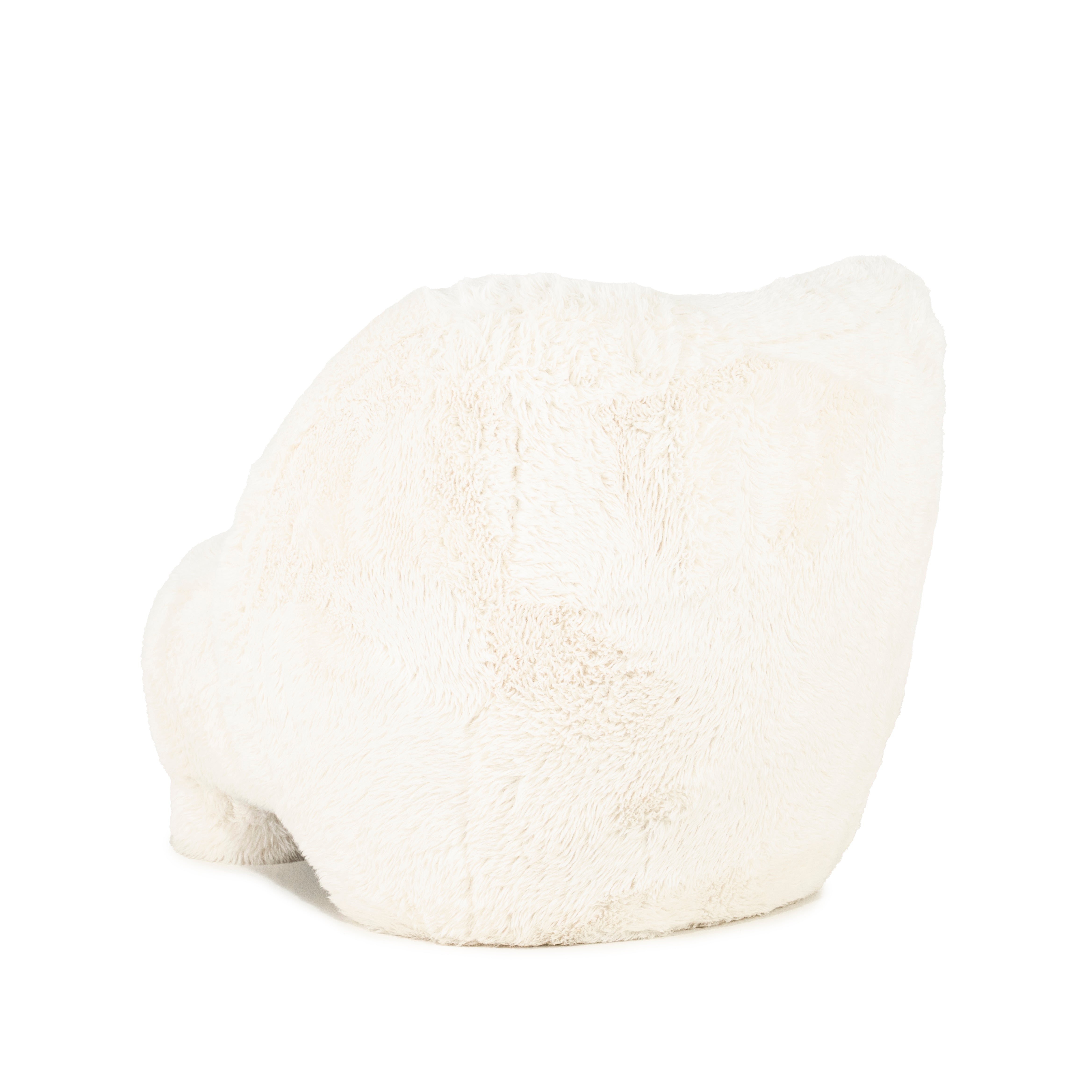 SAMSON Cream Fur Armchair