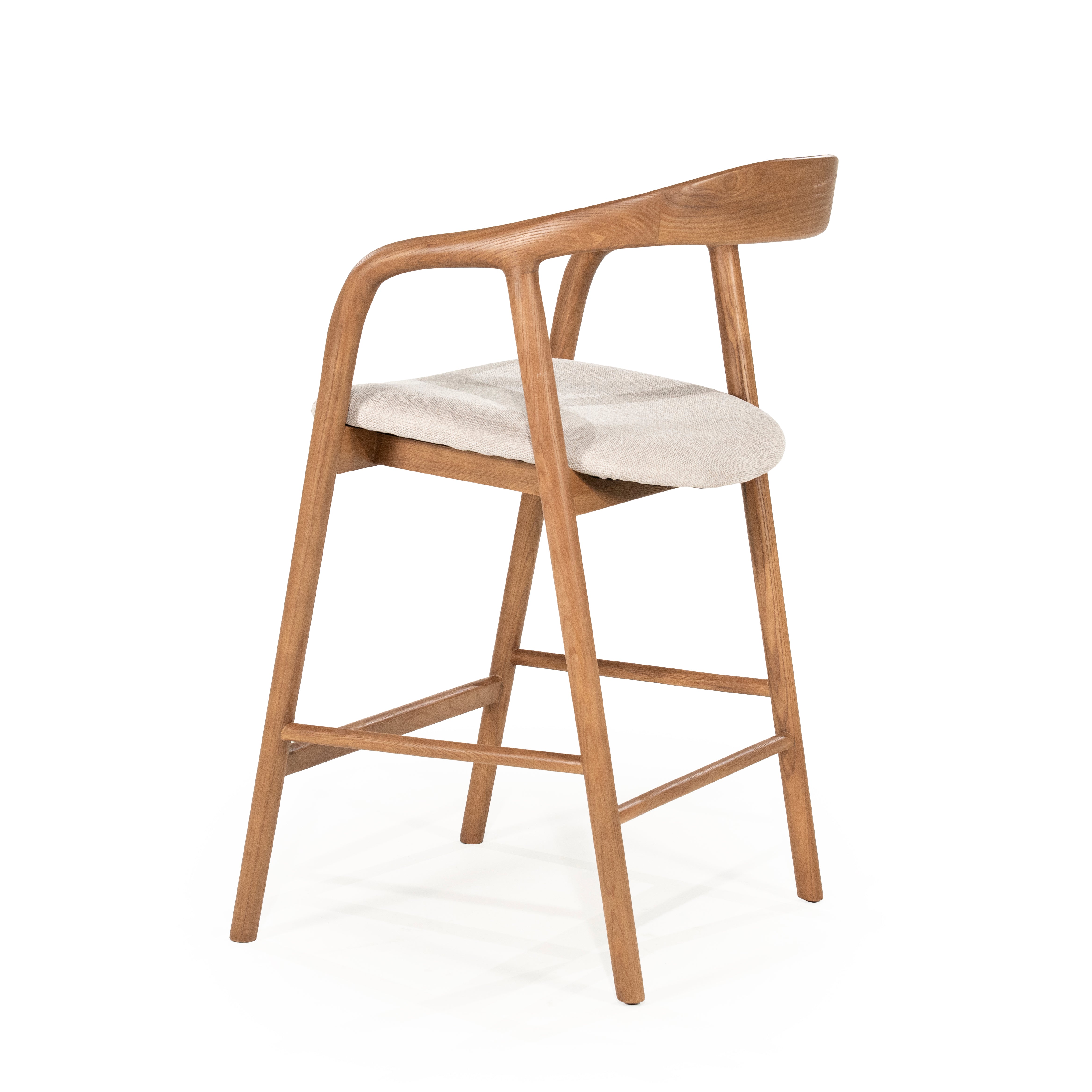RAYVEN Ash Wood Stool