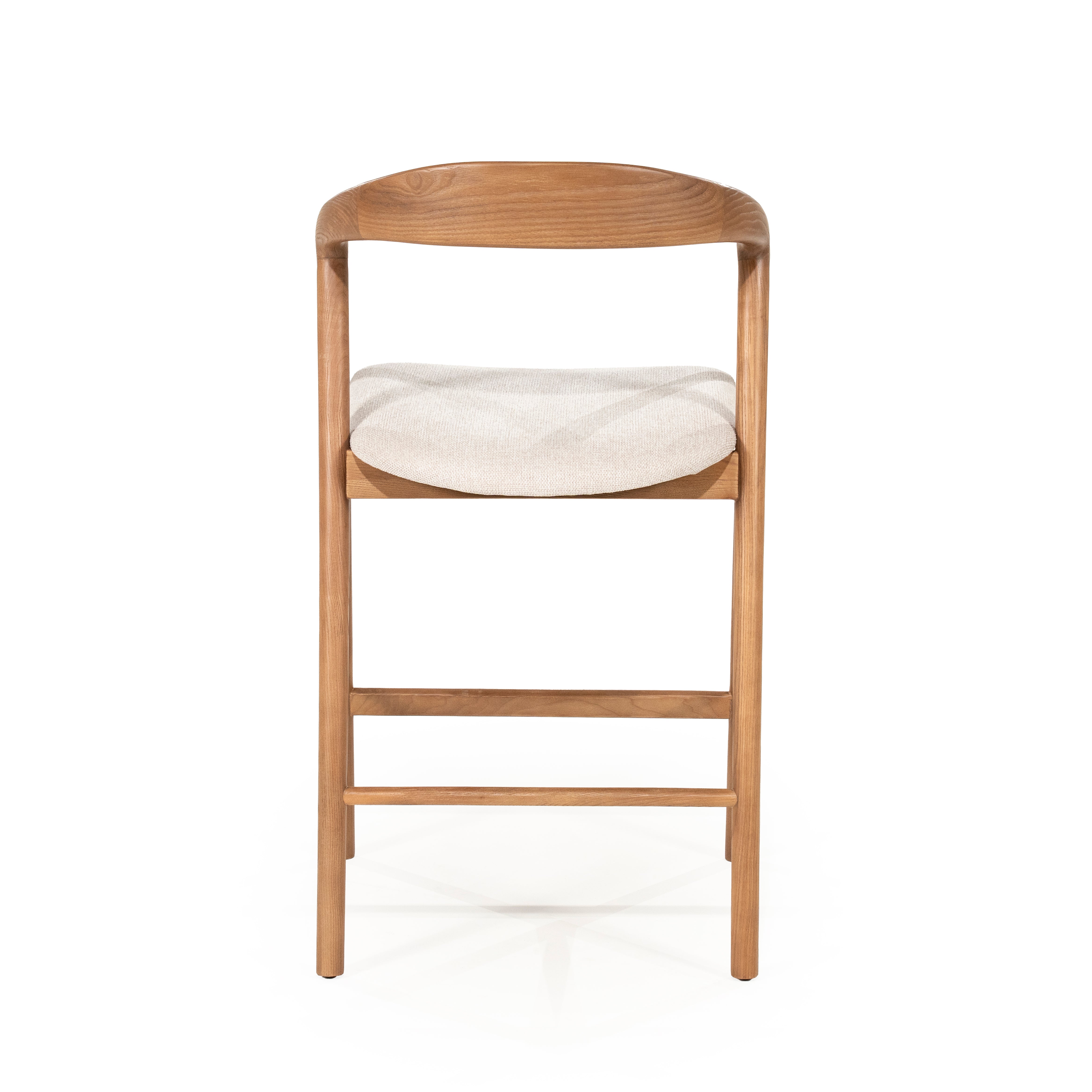 RAYVEN Ash Wood Stool