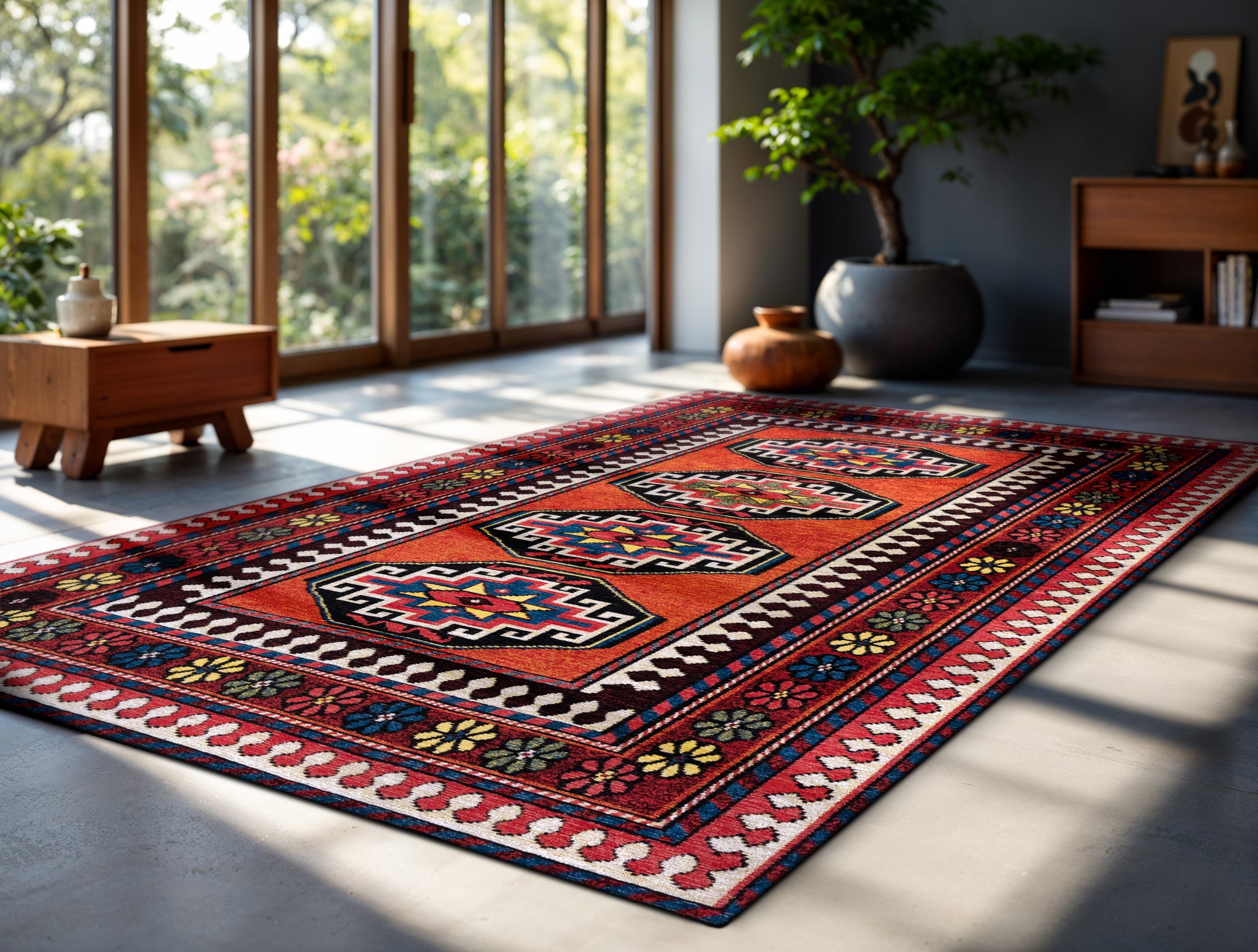 Dywan ANTALIA RED MIX czerwony