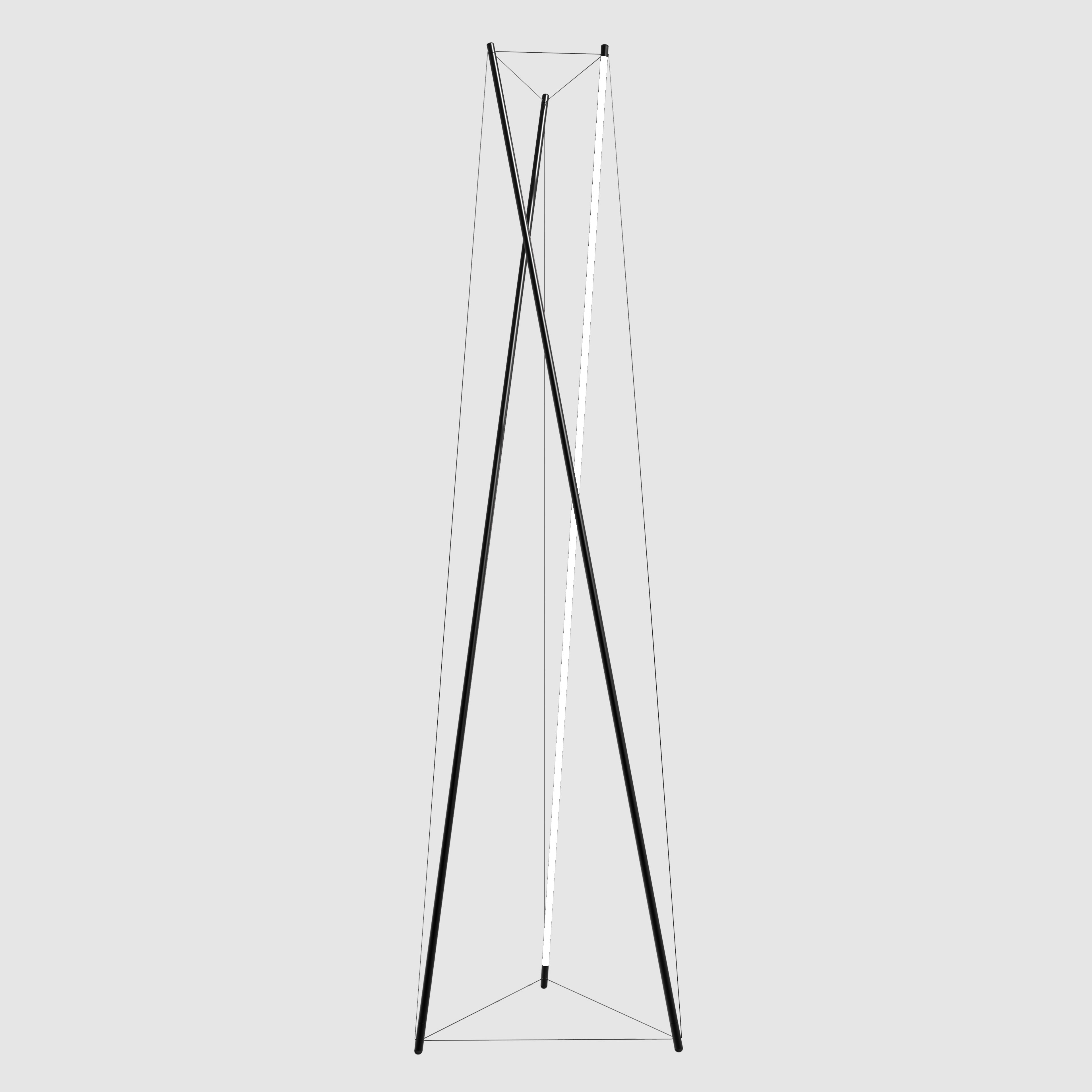 Stehlampe TENSO schwarz