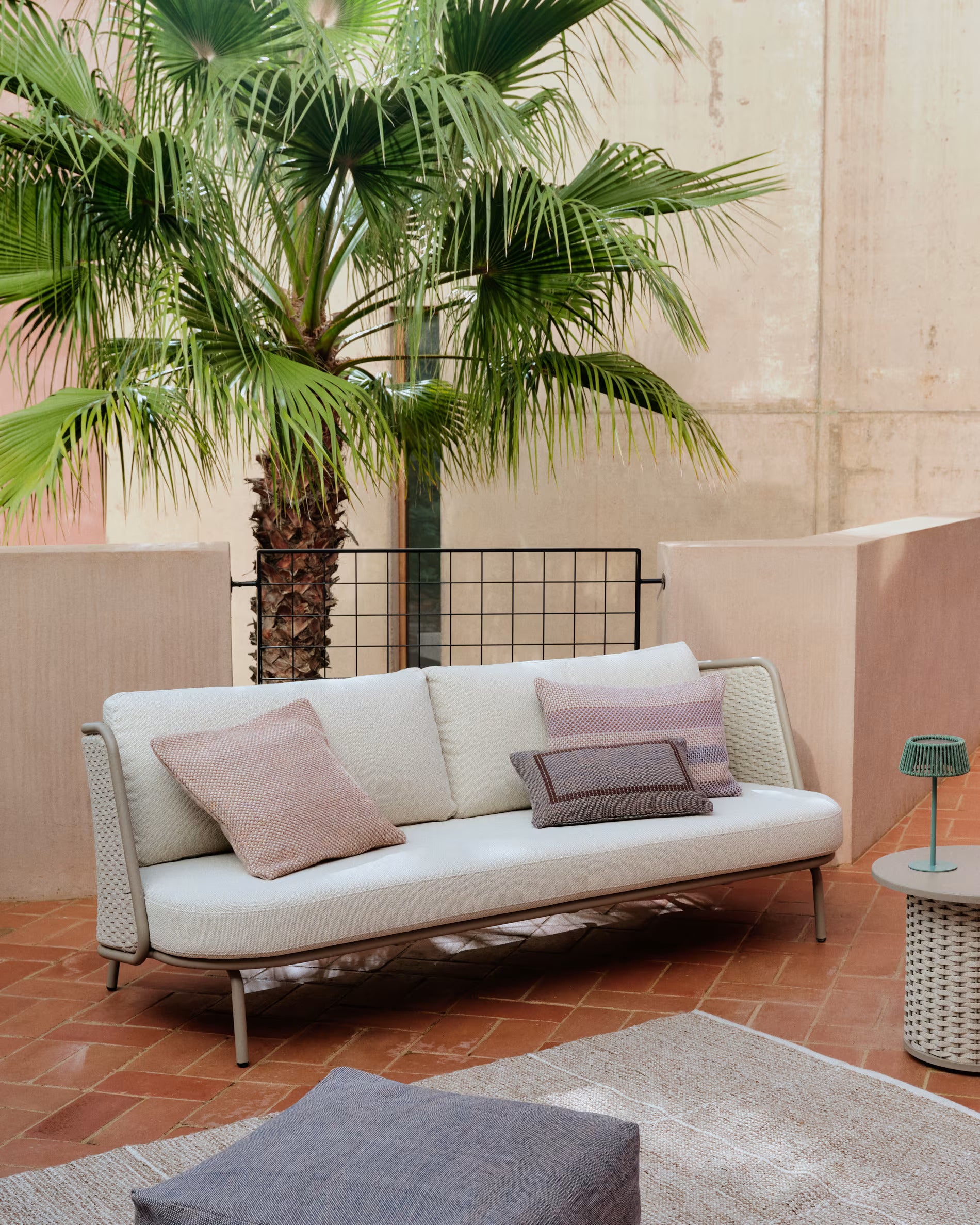Gartensofa SEDALIS beige 