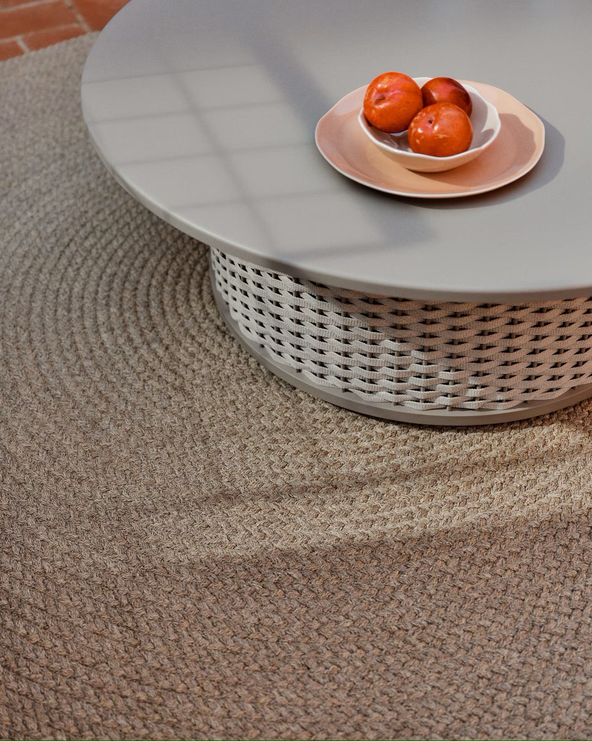 Sedalis beige garden coffee table
