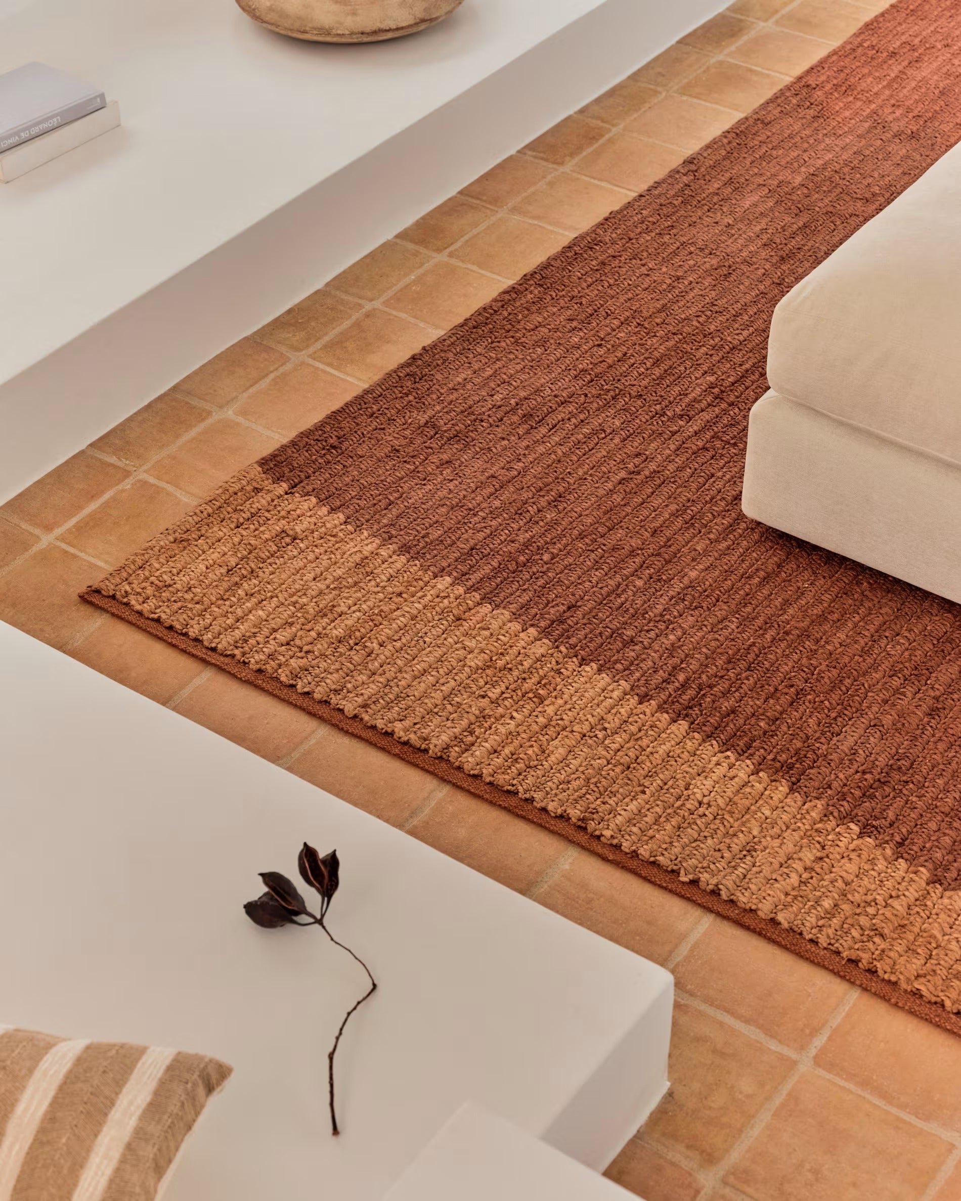 MANDI terracotta rug