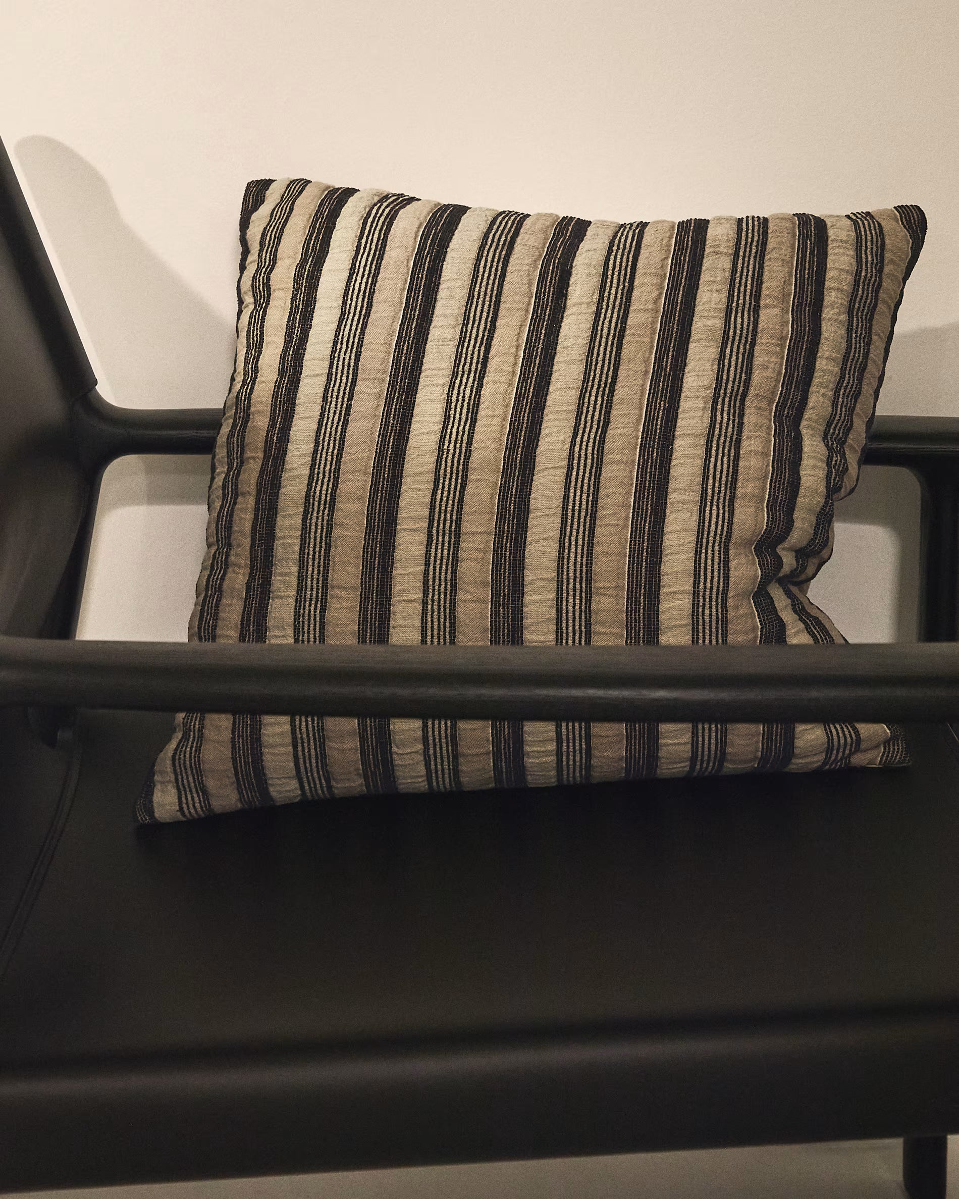 Kissenbezug ISENA beige mit Grau