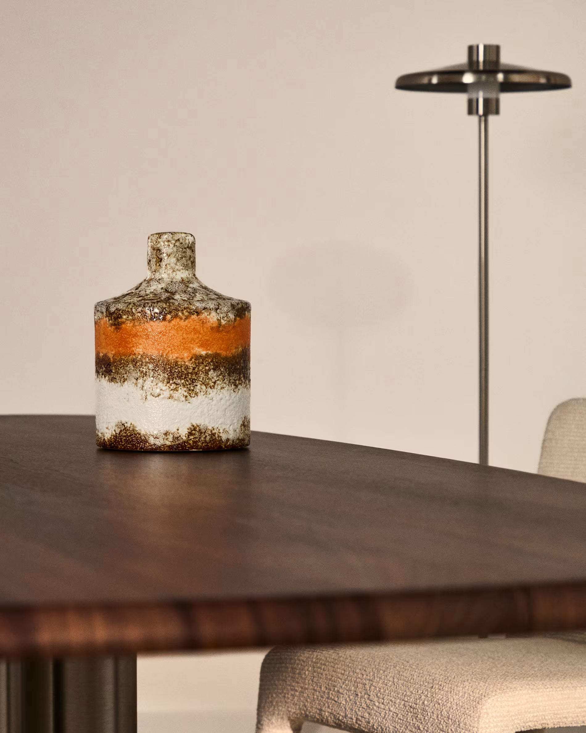 Vase ESTIN mehrfarbige Keramik