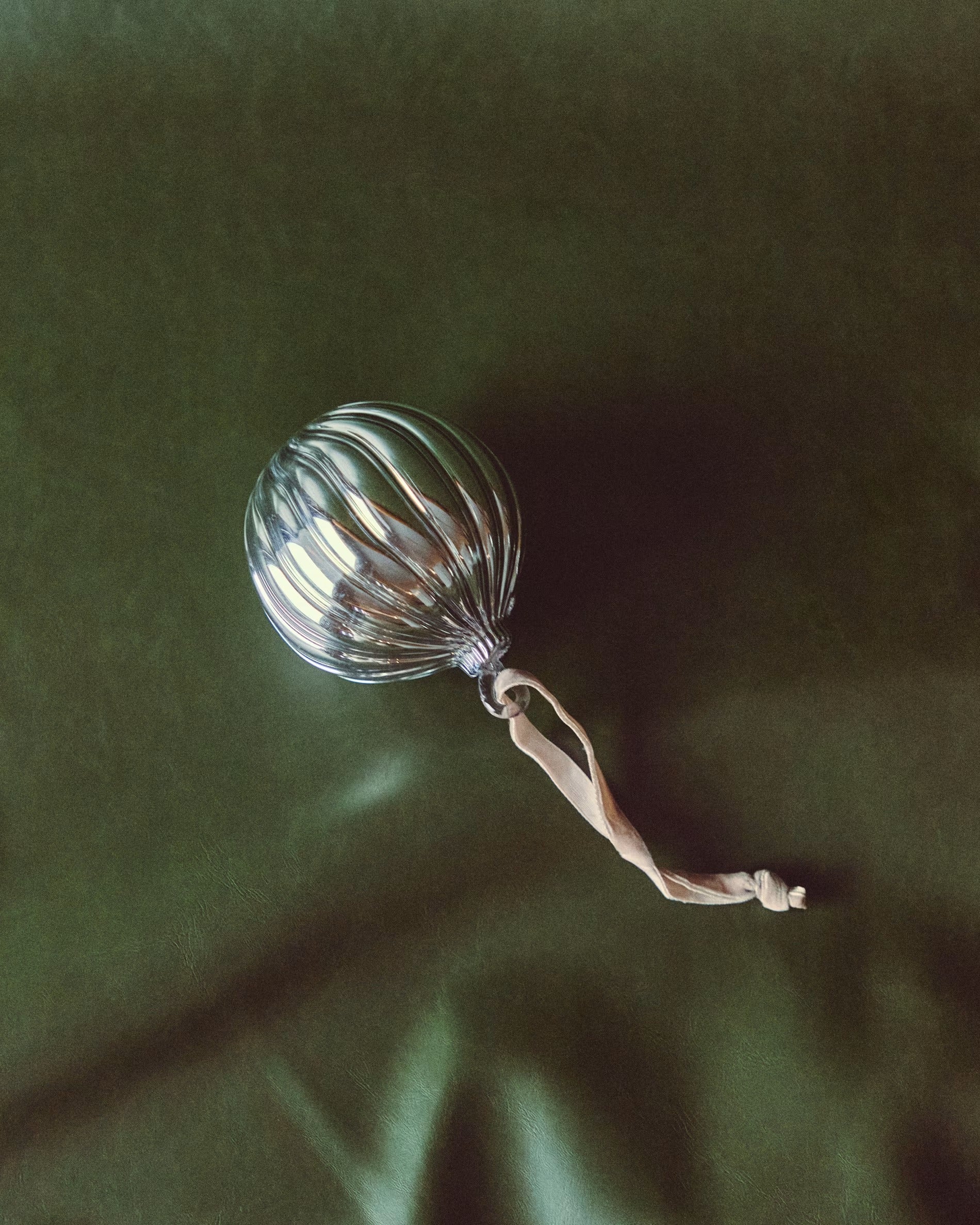 ORANEL silver Christmas ornament set