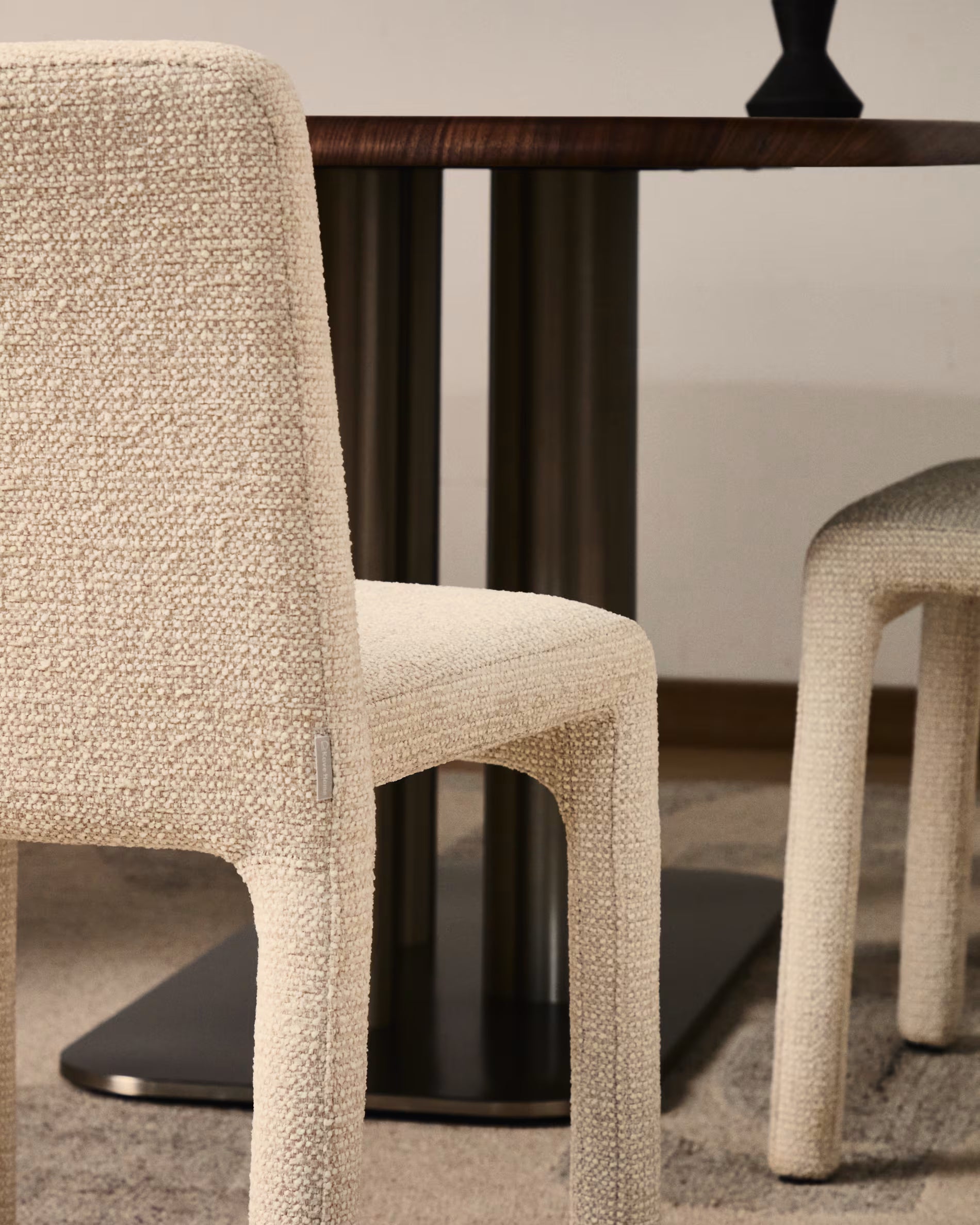 Stuhl LORIA beige Chenille