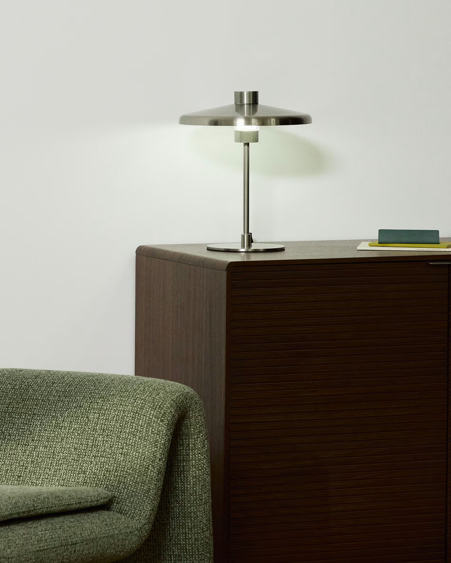 Tischlampe NUVIRA silber