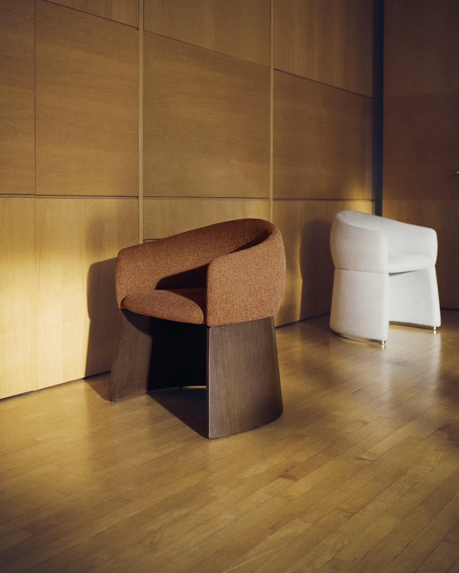 Polsterstuhl BOSCA beige Chenille