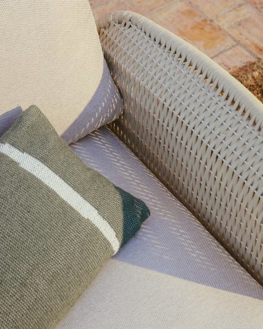 Zweisitzer Garten-Sofa ALIPA beige