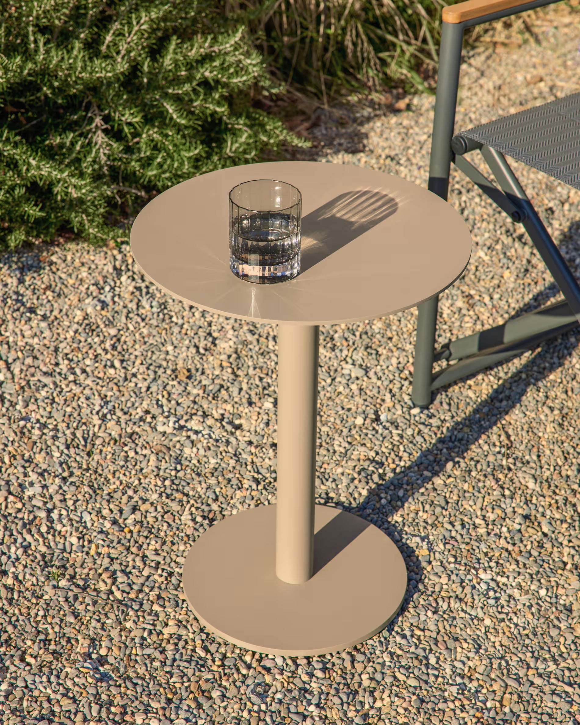 ASINARA Side Table Taupe