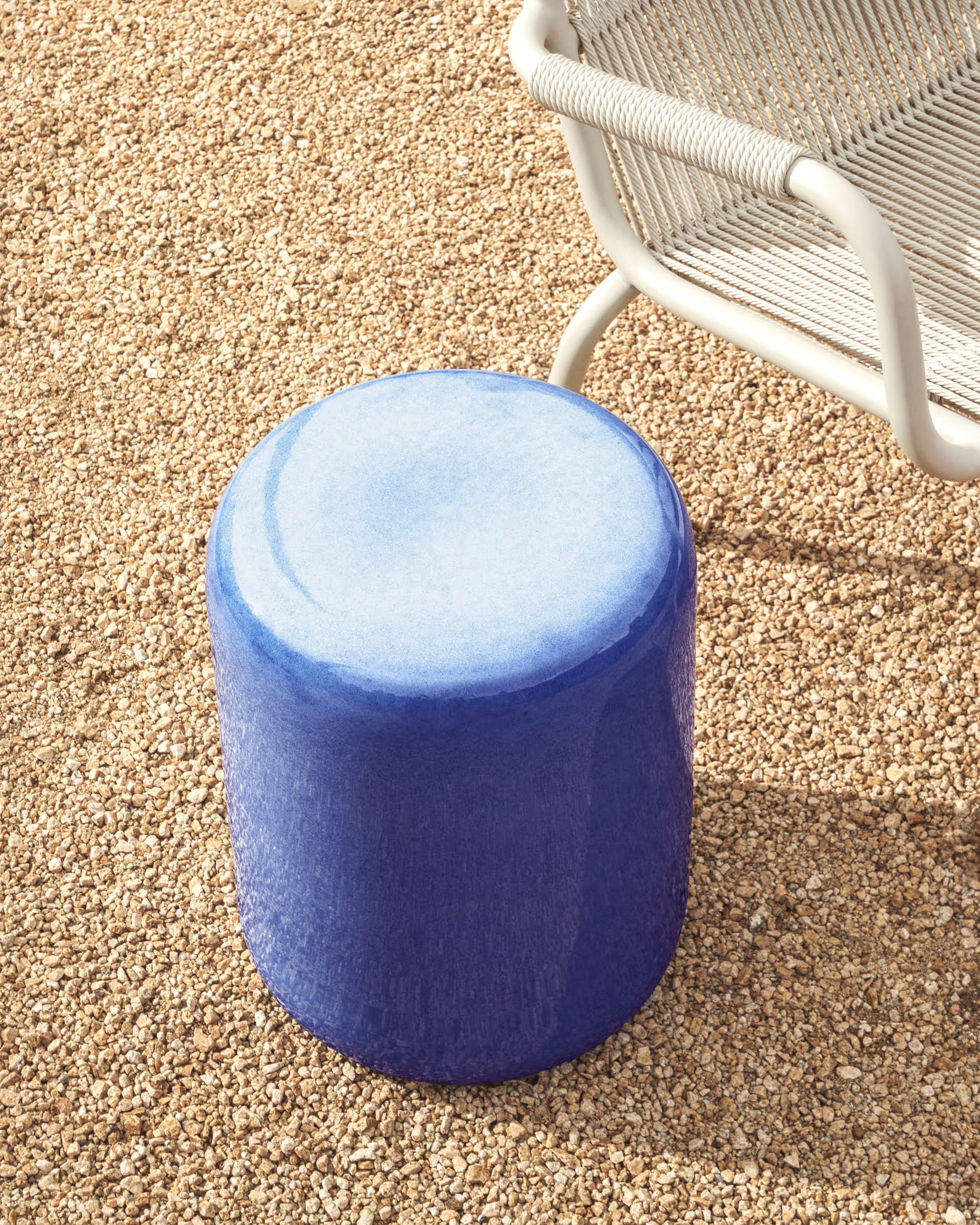 Beistelltisch MESQUIDA blau
