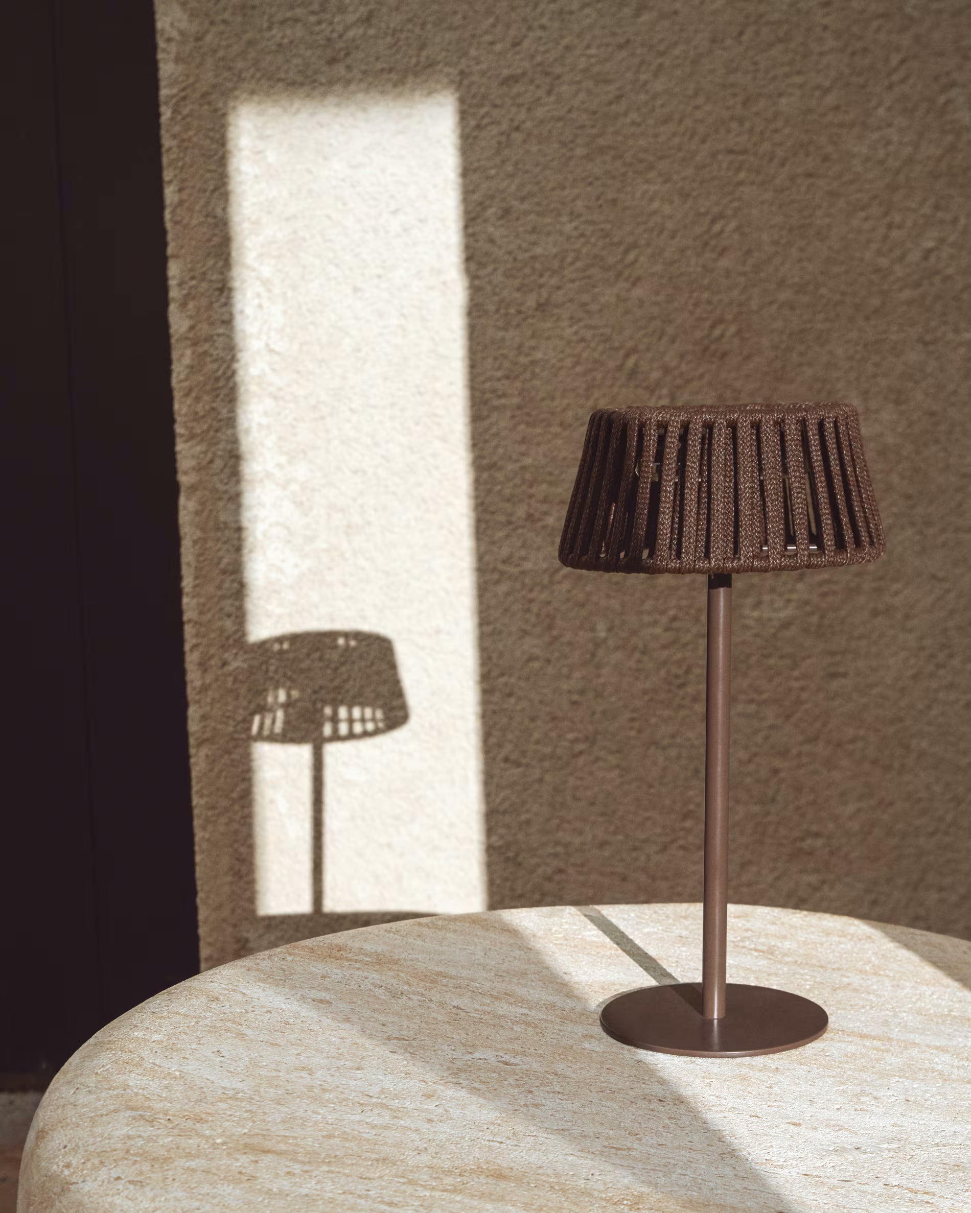 ALDET Brown Solar Garden Lamp