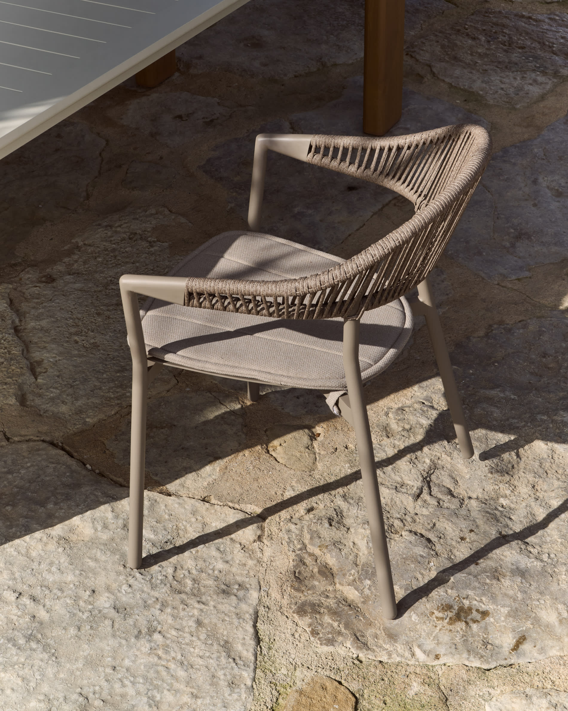 Gartenstuhl ALIMIA taupe