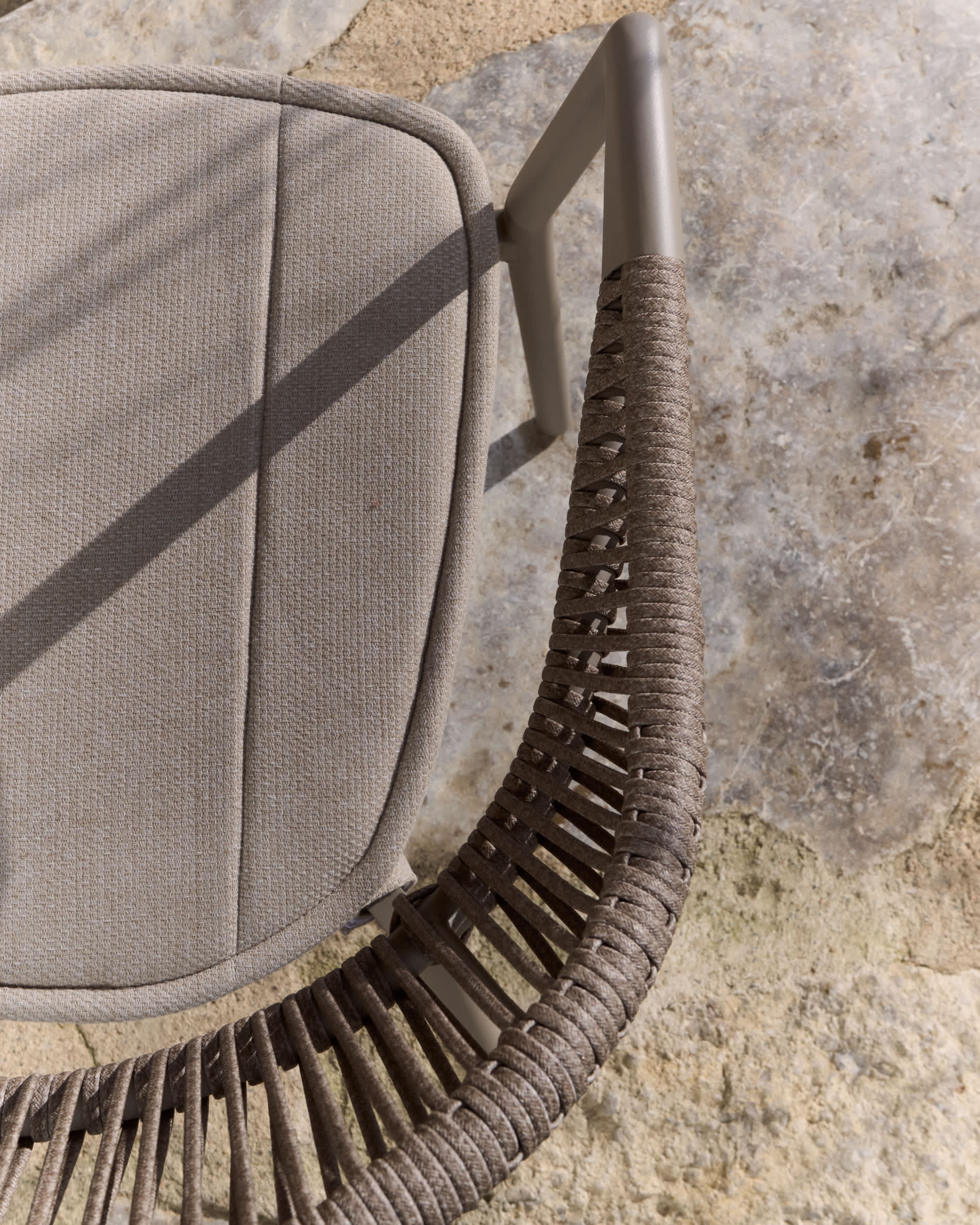 Gartenstuhl ALIMIA taupe