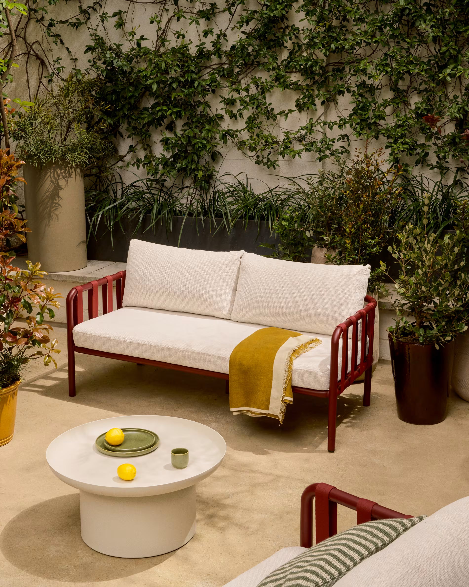 Gartenkaffee Tisch ARCOLA ecru