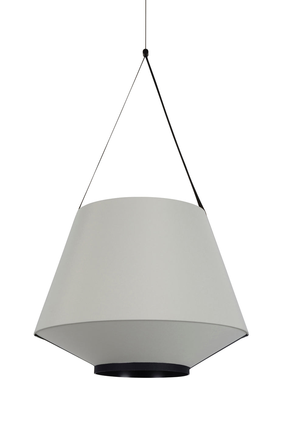 Carrie olive hanging lamp