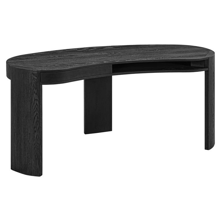 Schreibtisch NAVARINO schwarz