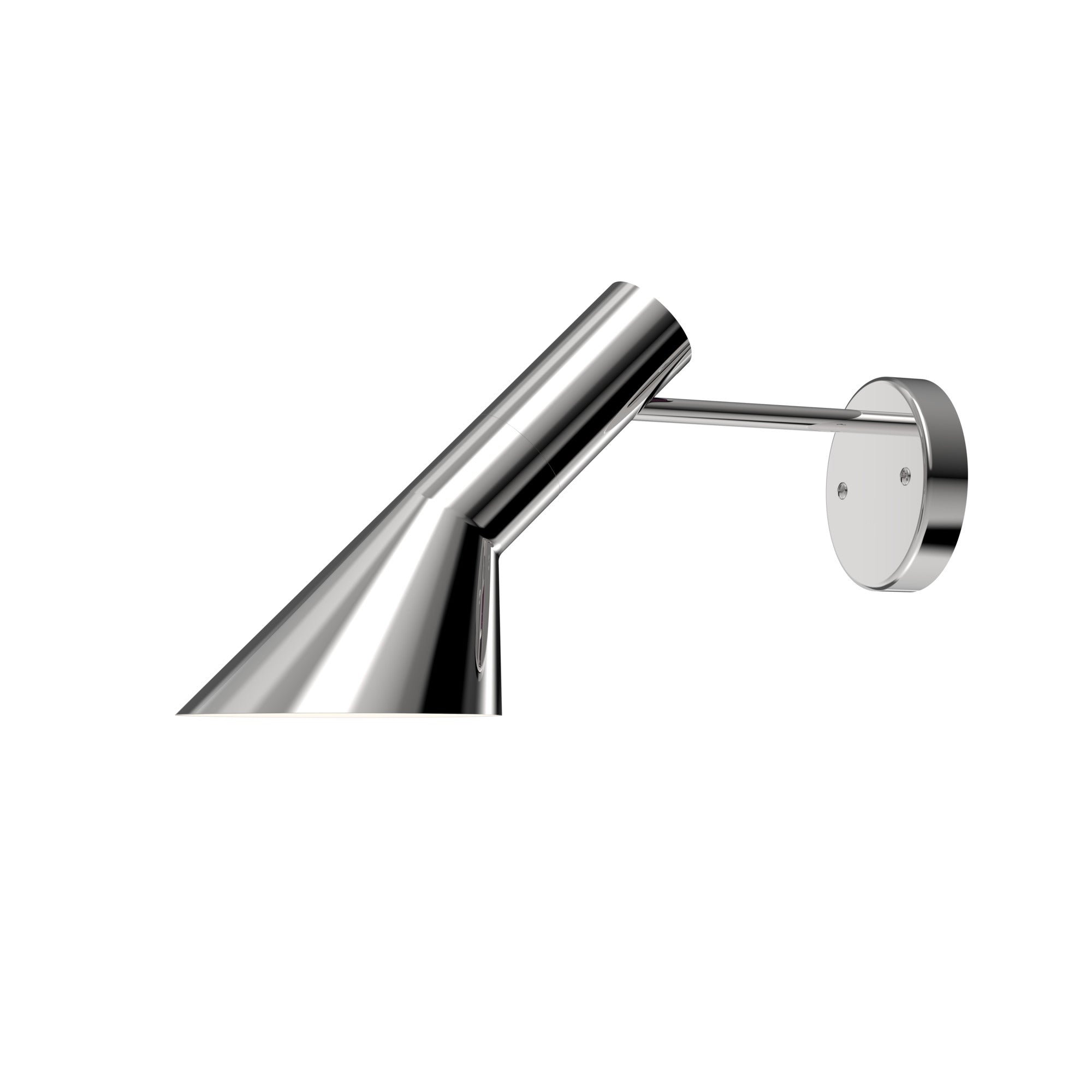 Lampa ścienna AJ polerowana stal nierdzewna