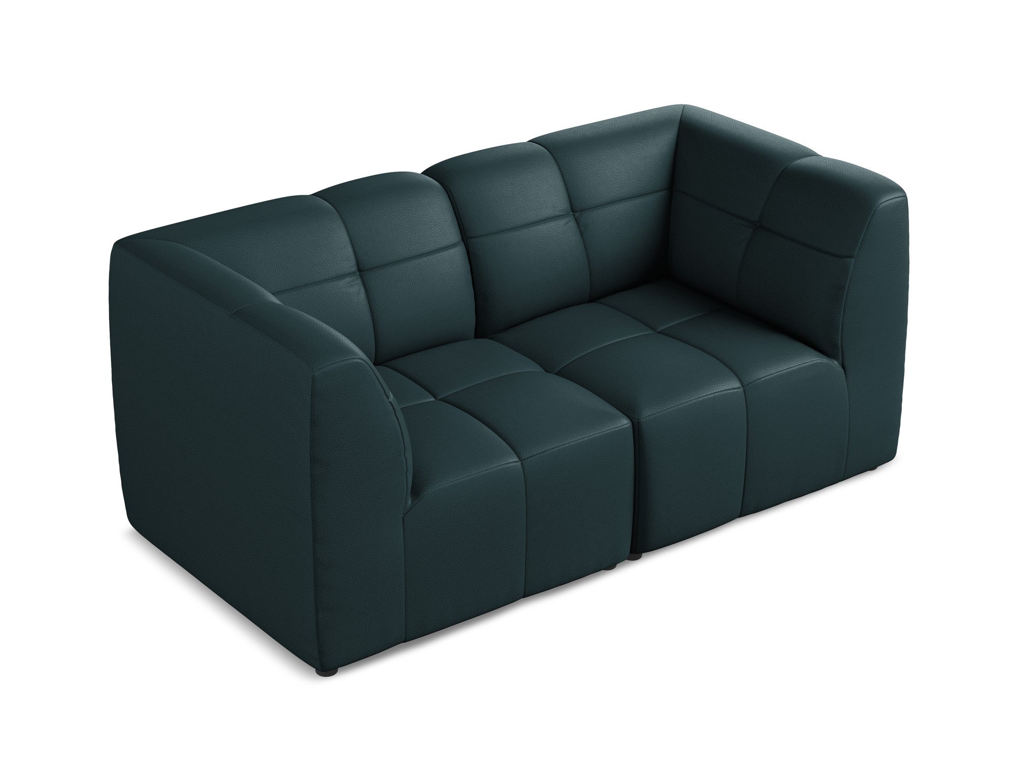 Modular 2-Seater Sofa ALOHA Sea Green Eco-Leather