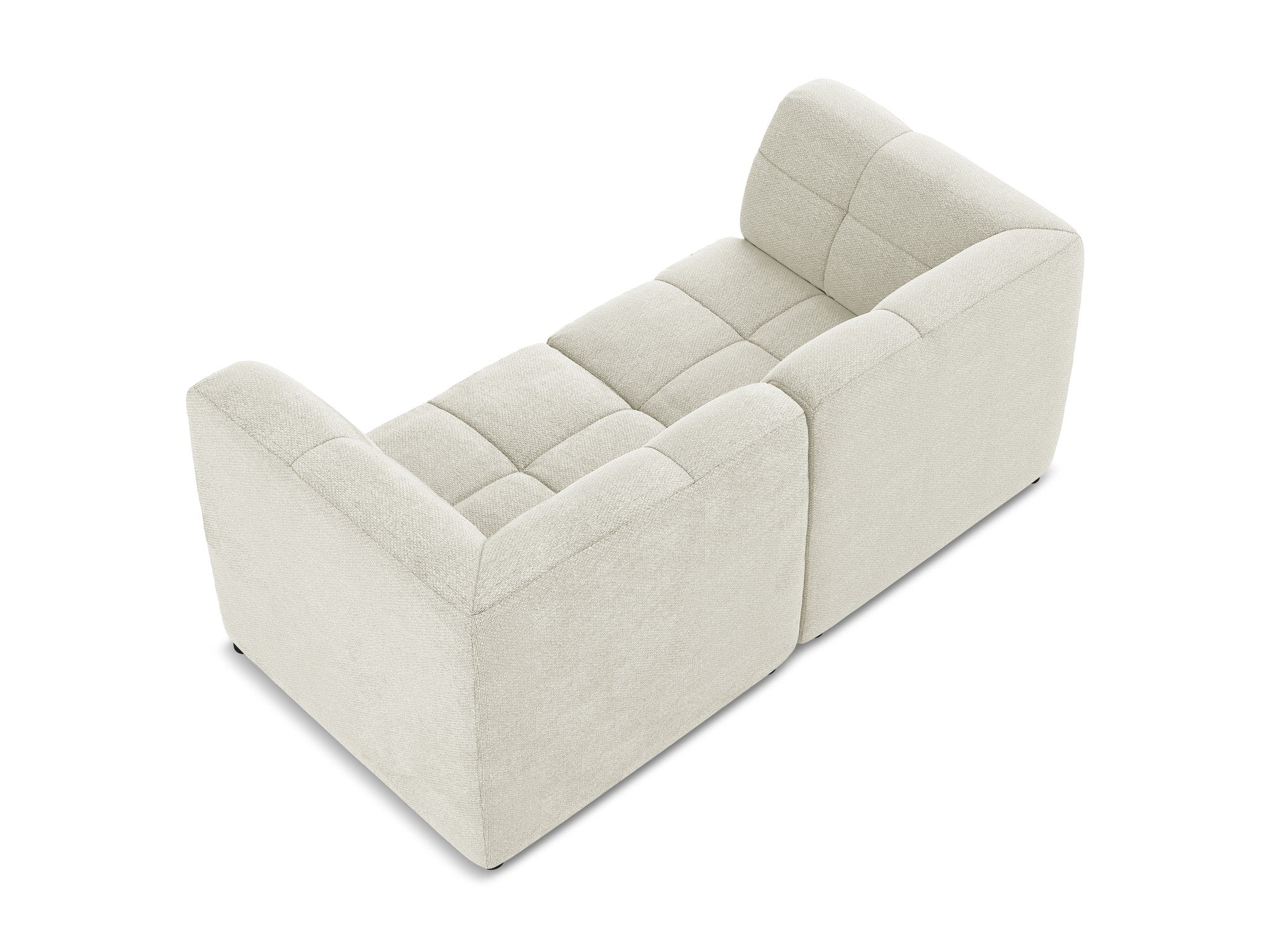 Aloha Sand Boucle 2-Seater Modular Sofa